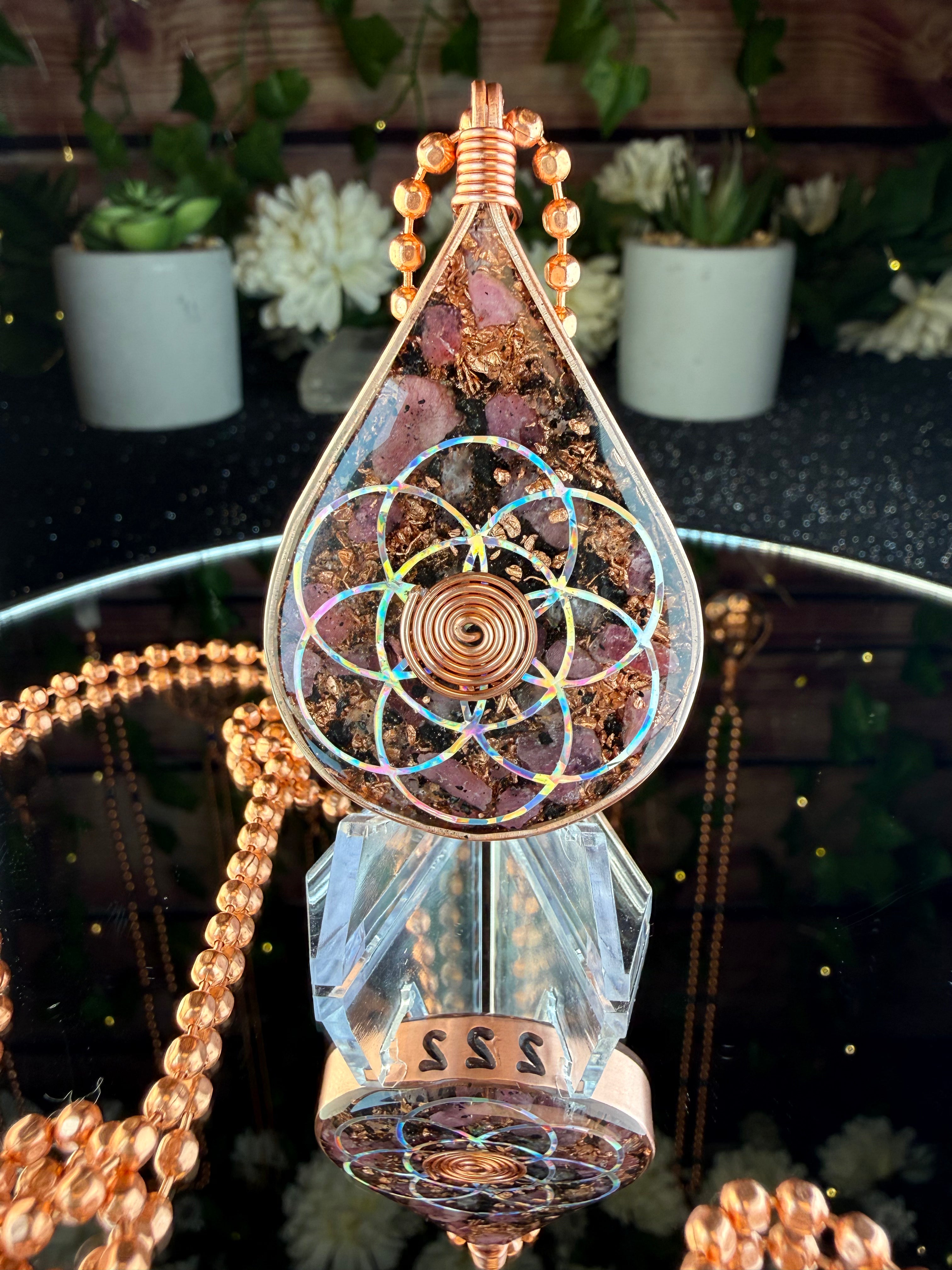 𝟮𝟮𝟮 Alignment With Pink Tourmaline-Made to Order