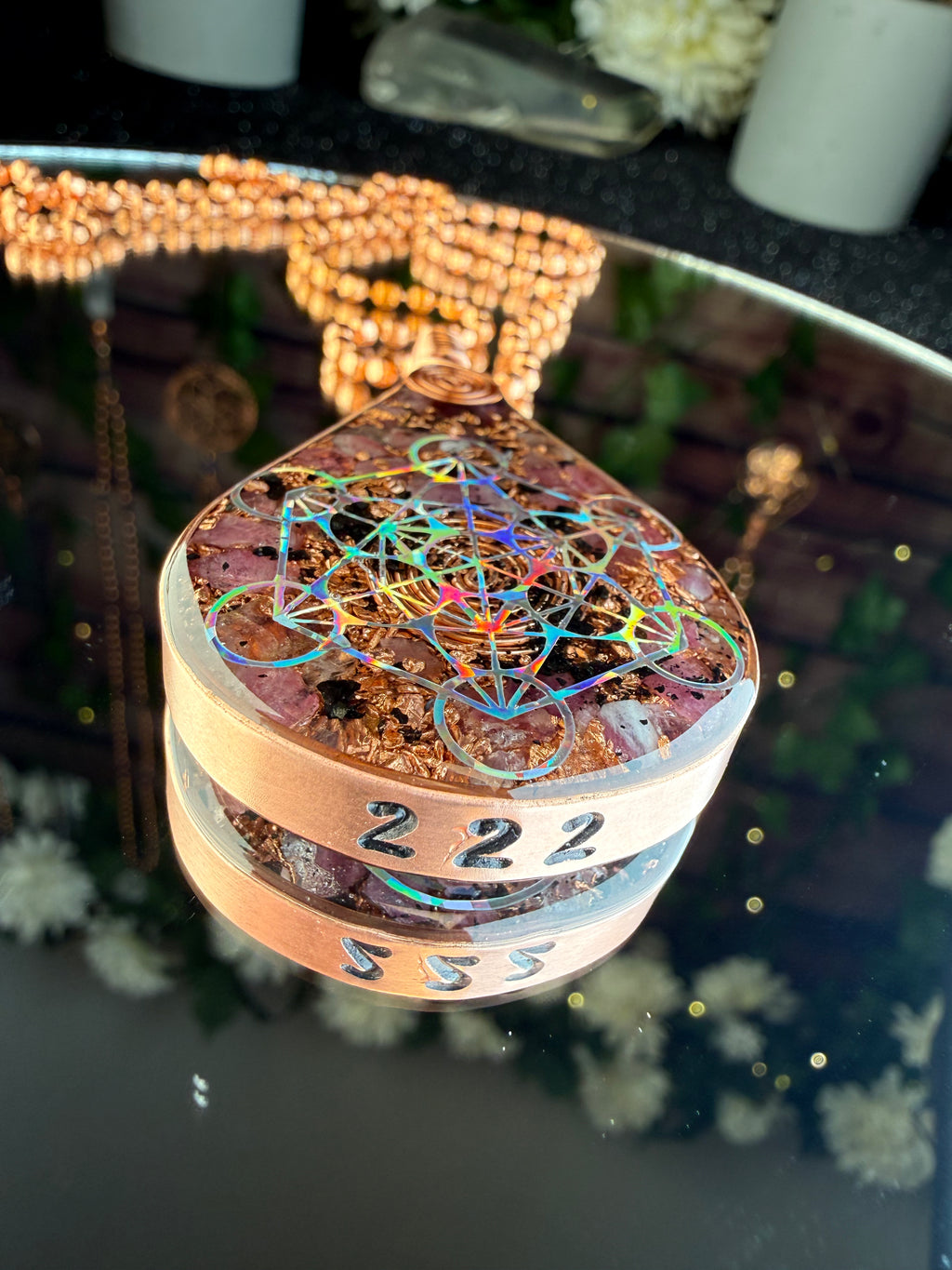 𝟮𝟮𝟮 Alignment With Pink Tourmaline-Made to Order