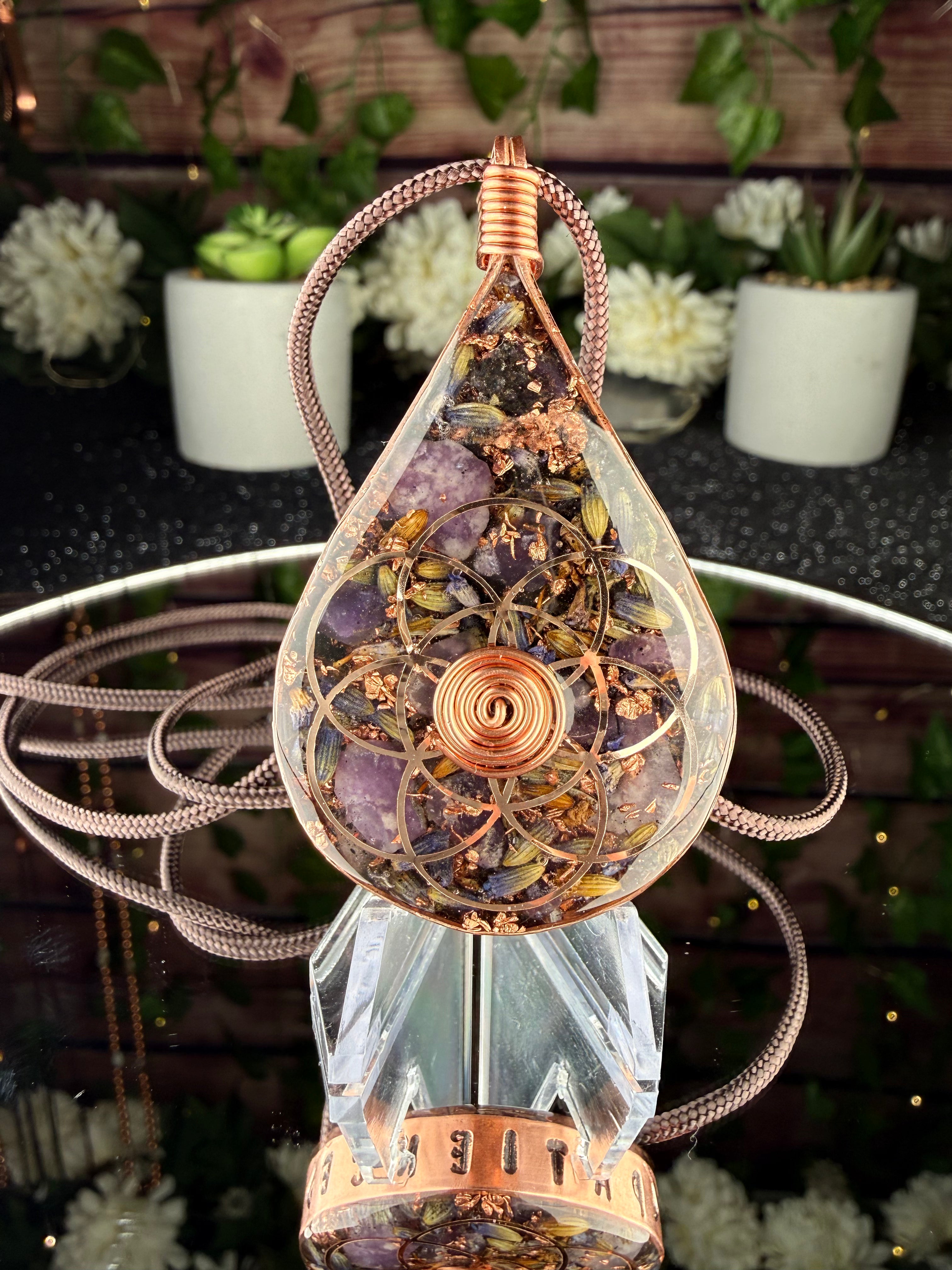 Patience~Lepidolite & Lavender