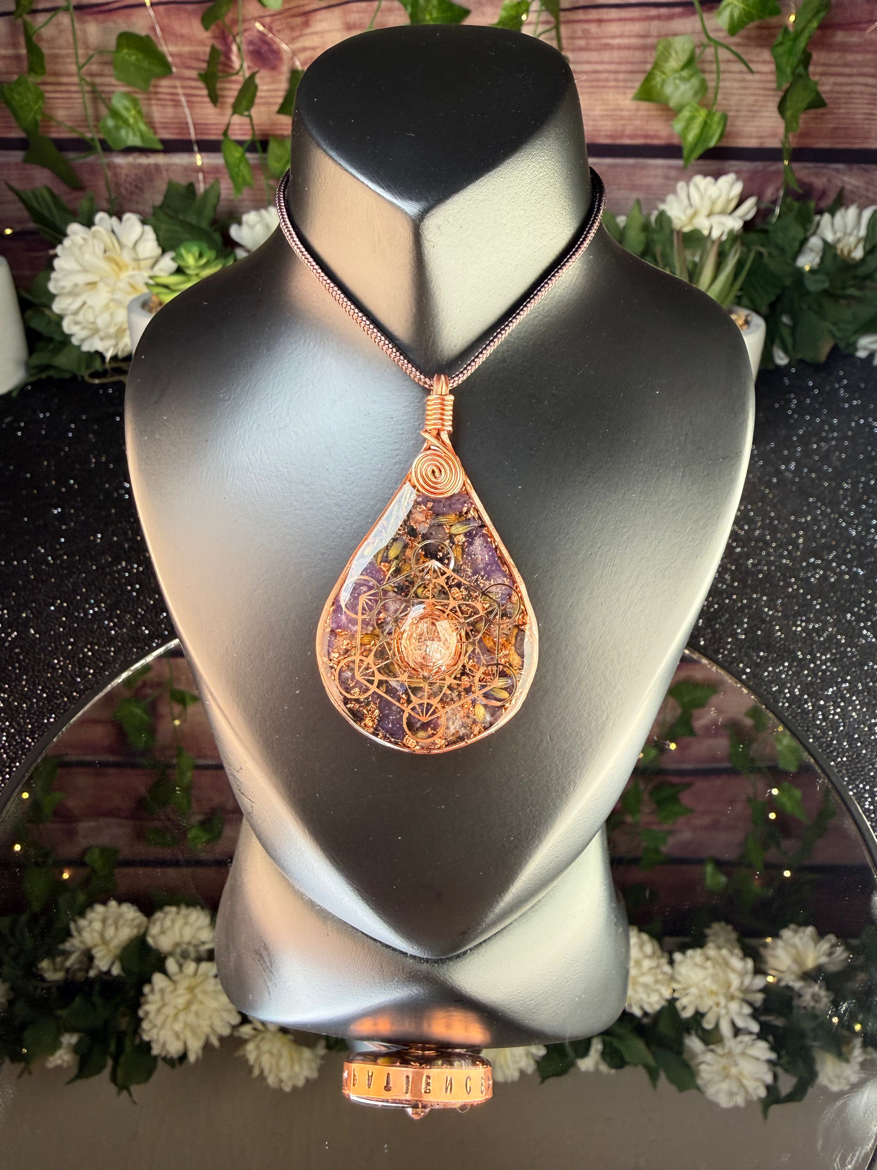 Patience~Lepidolite & Lavender