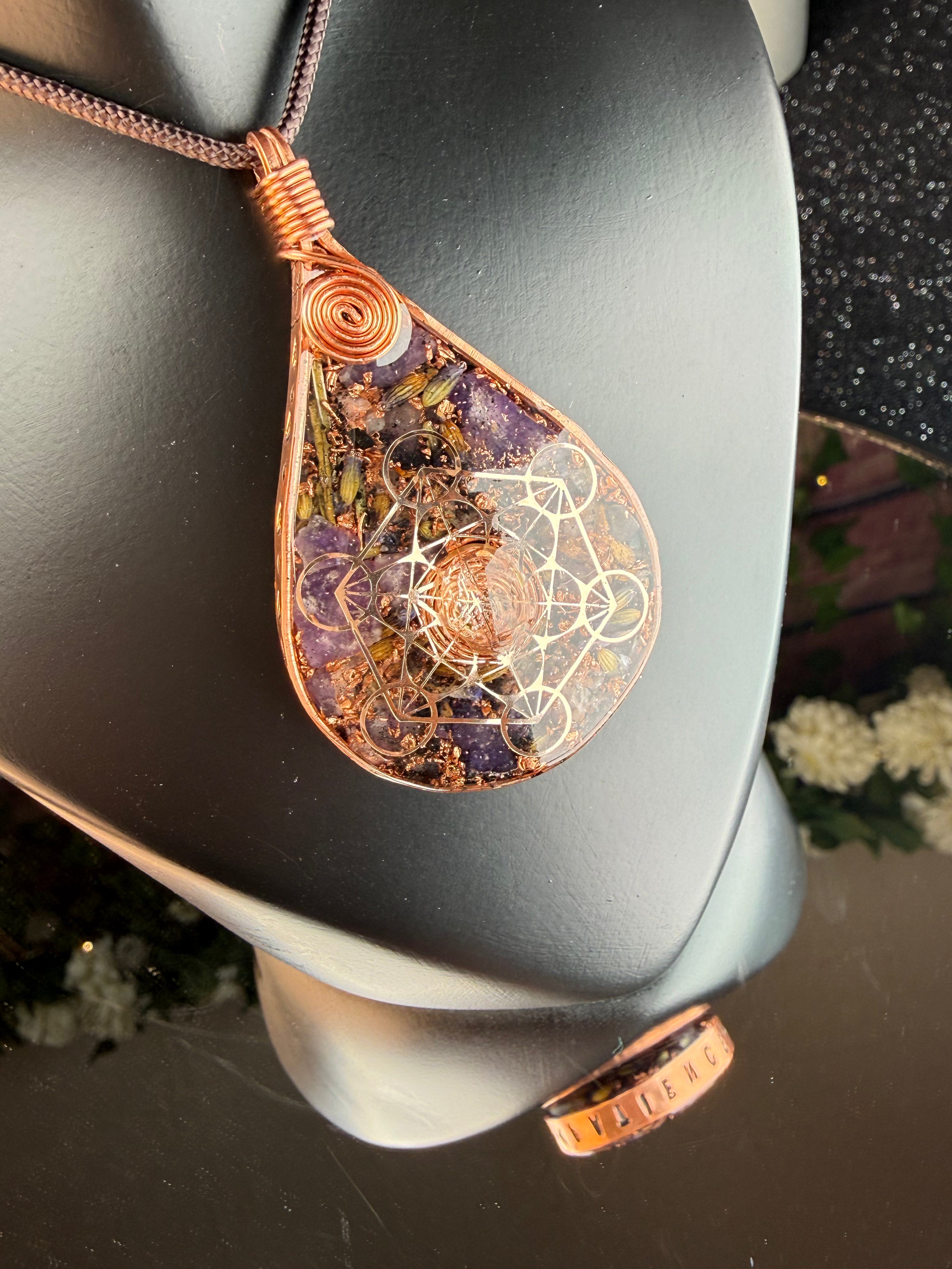 Patience~Lepidolite & Lavender