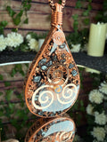 Keep Going- Orgonite for grounding, strength, and resilience