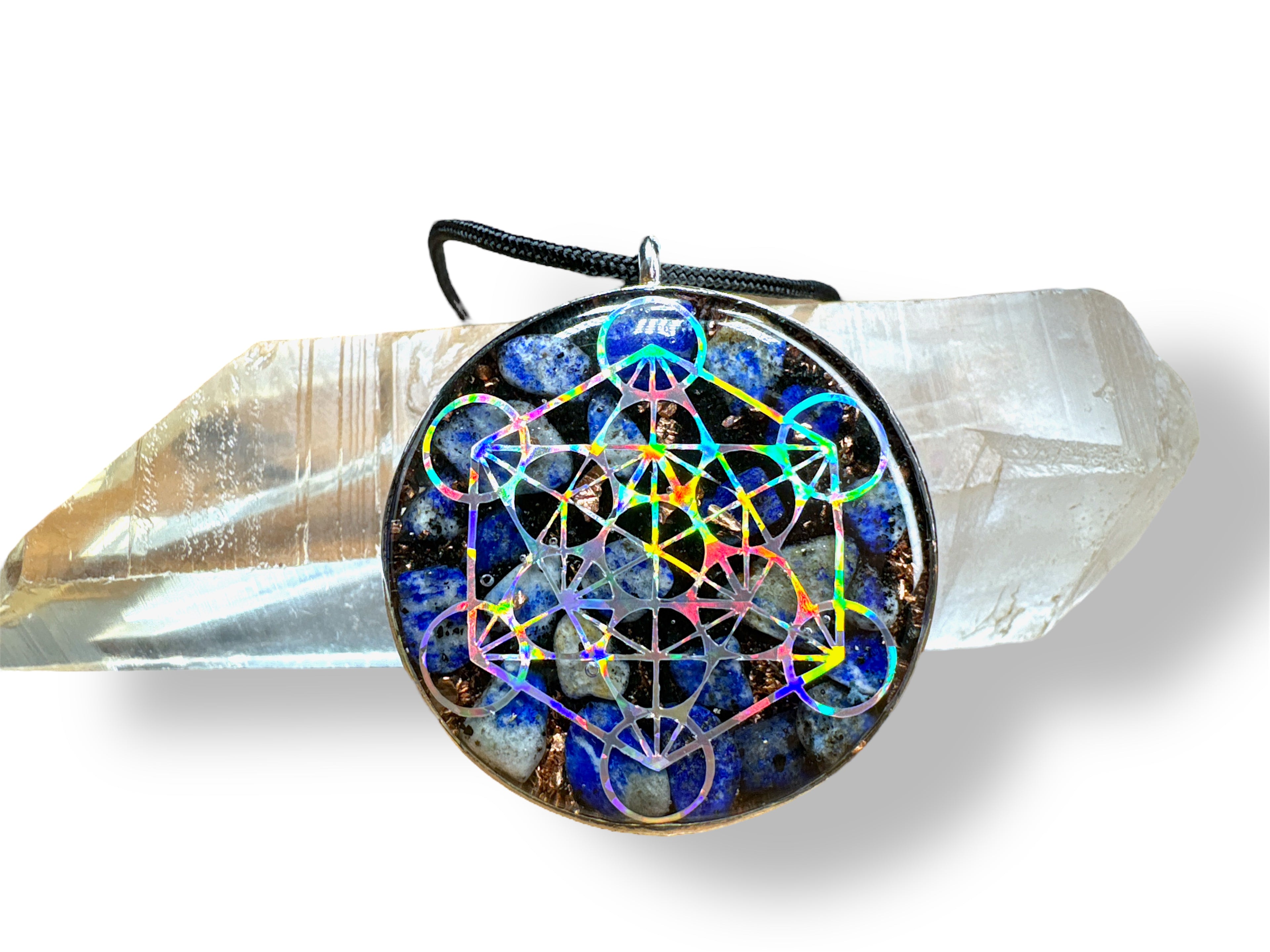Lapis Lazuli Metatrons Cube