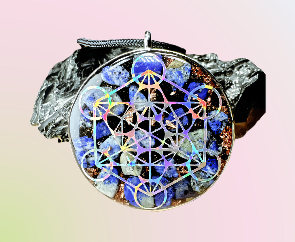 Lapis Lazuli Metatrons Cube