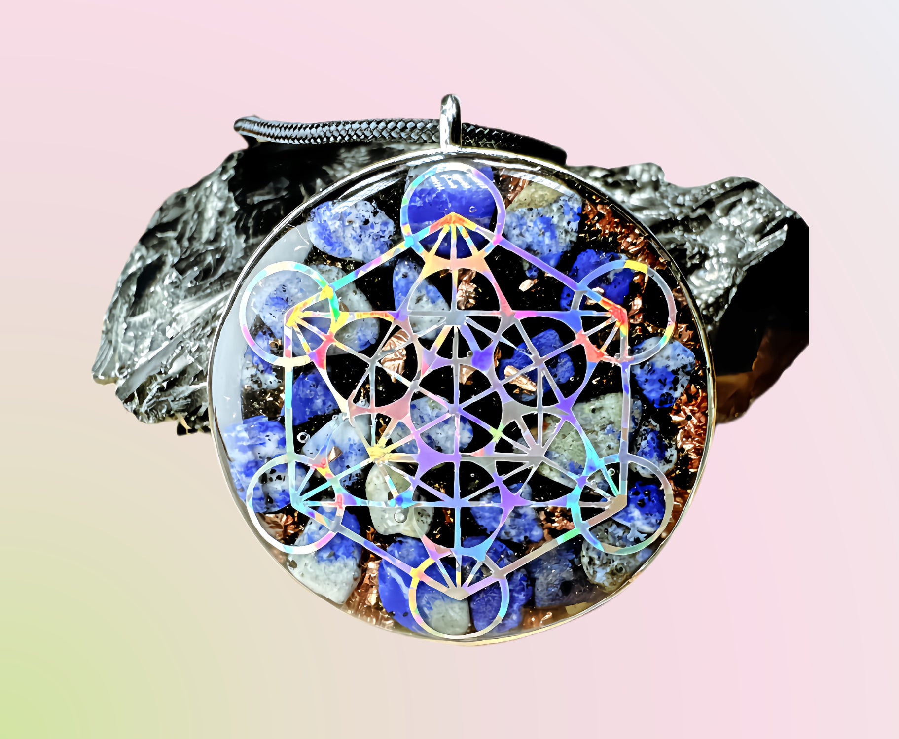Lapis Lazuli Metatrons Cube