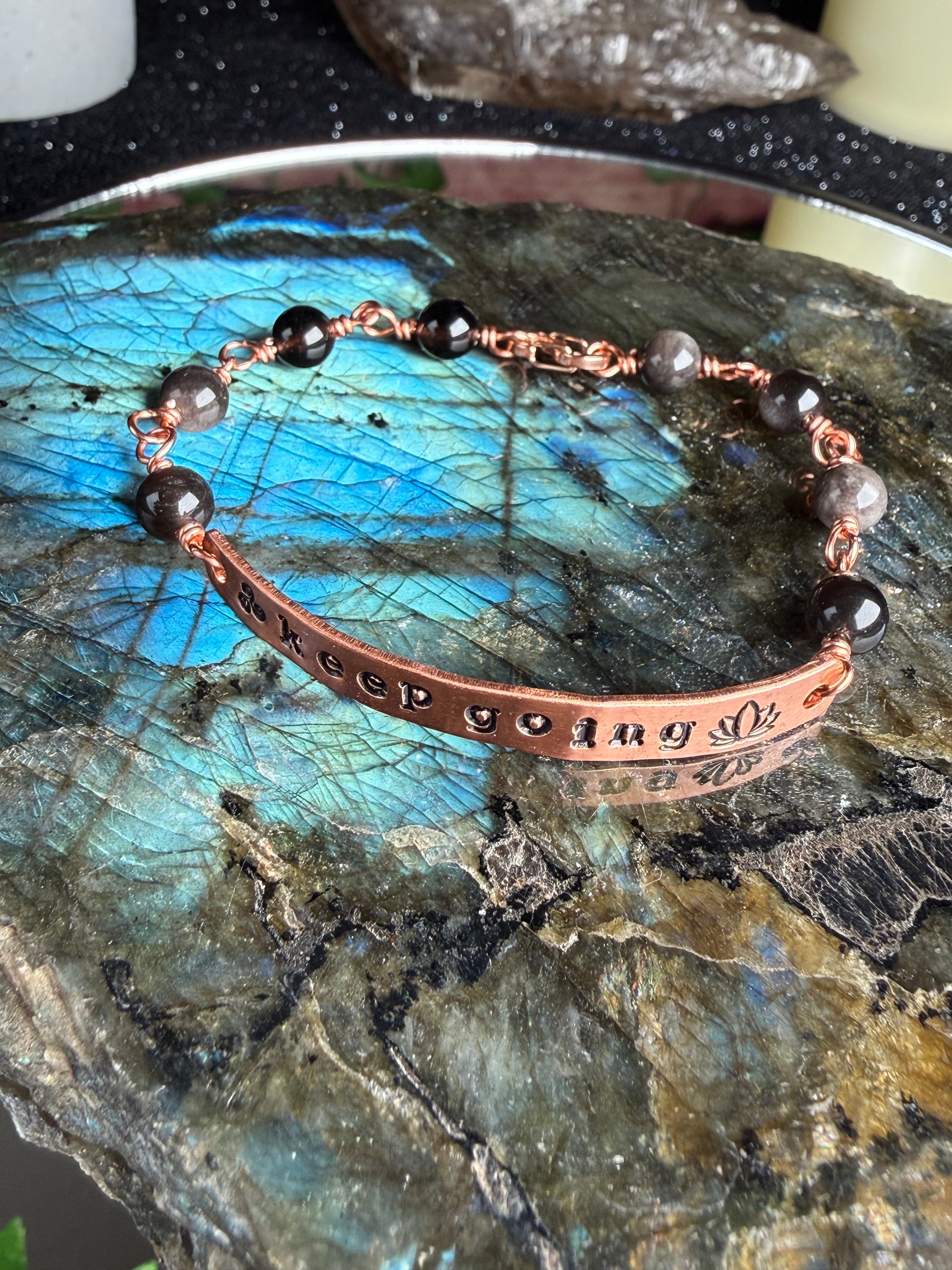 Keep Going ~ 7/7.5 Bracelet
