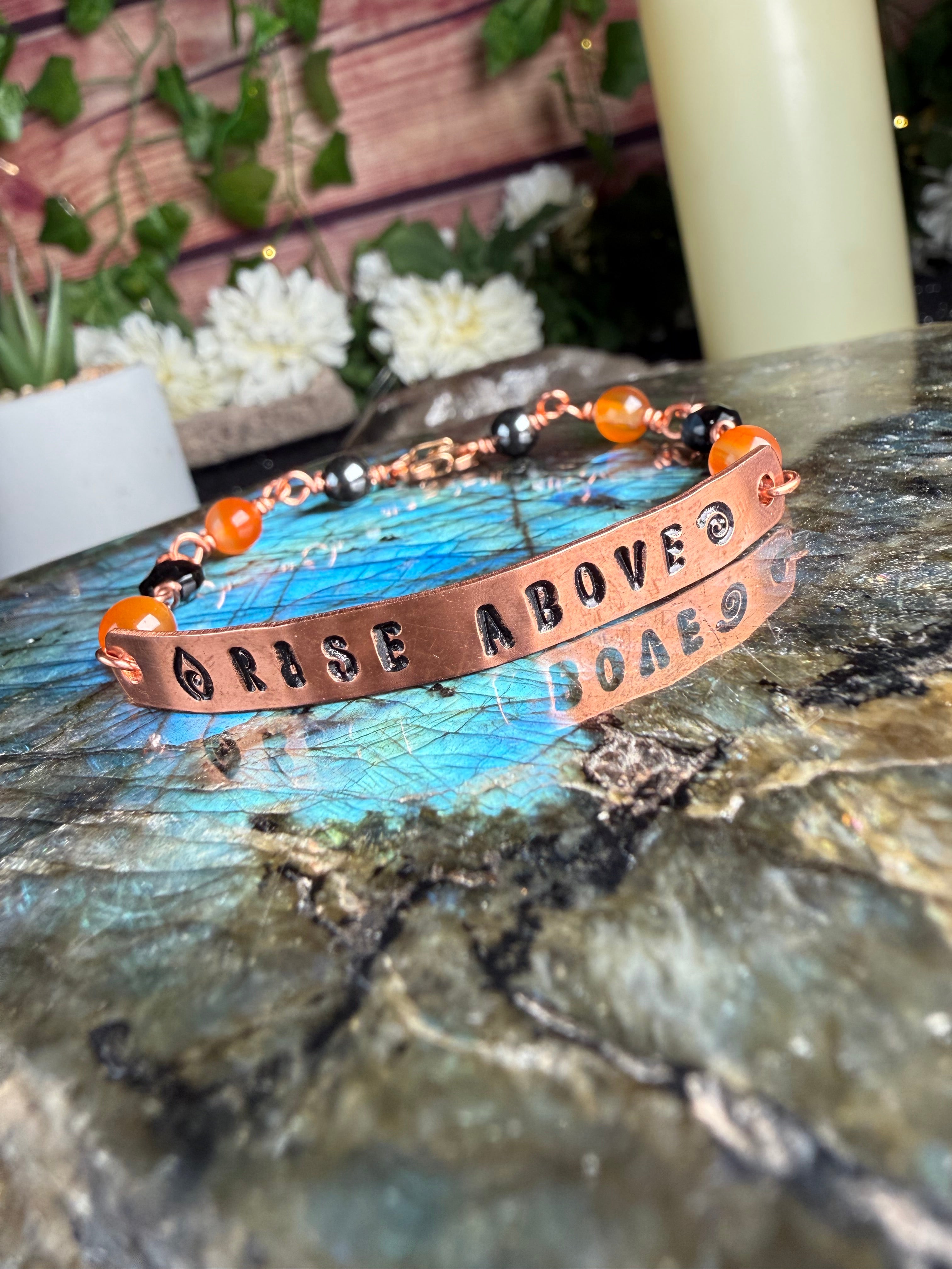 Rise Above~7/7.5 inch Bracelet