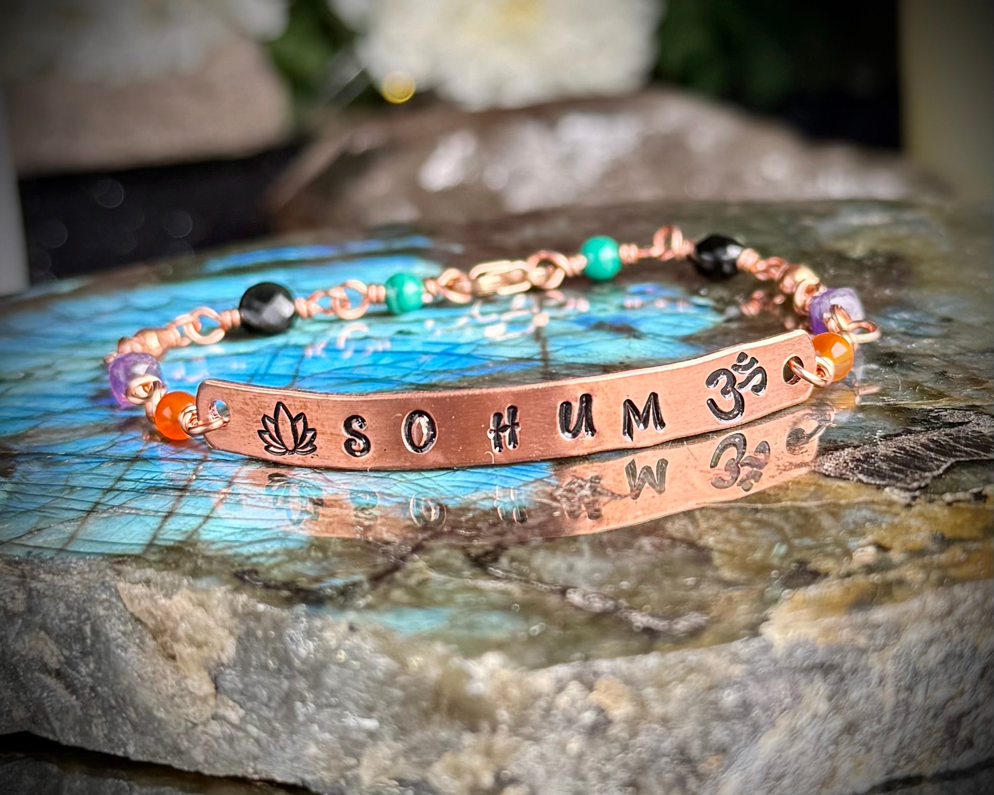 So Hum~8 Inch Bracelet