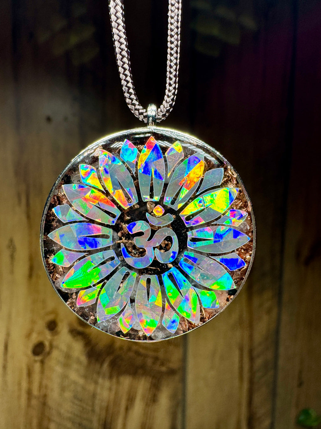 Sunflower Om - Rose Quartz