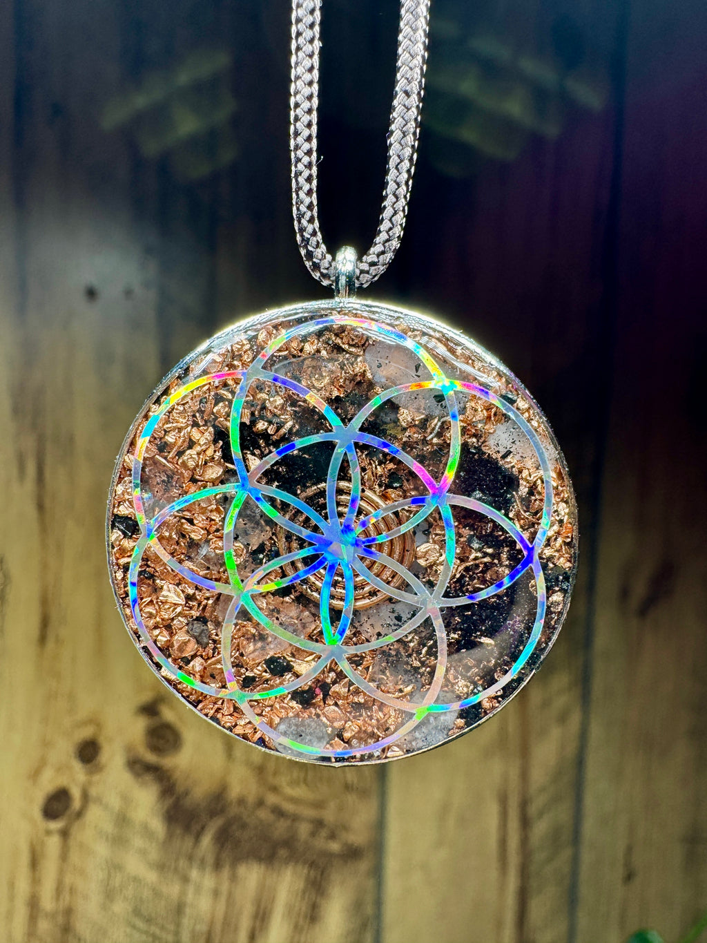 Sunflower Om - Rose Quartz