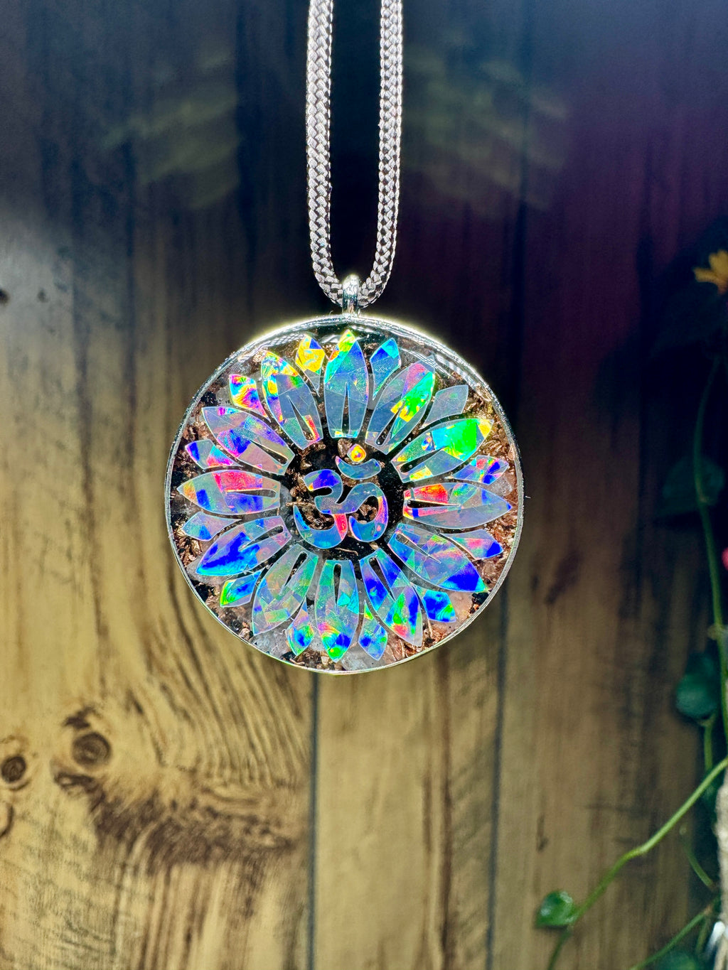 Sunflower Om - Rose Quartz