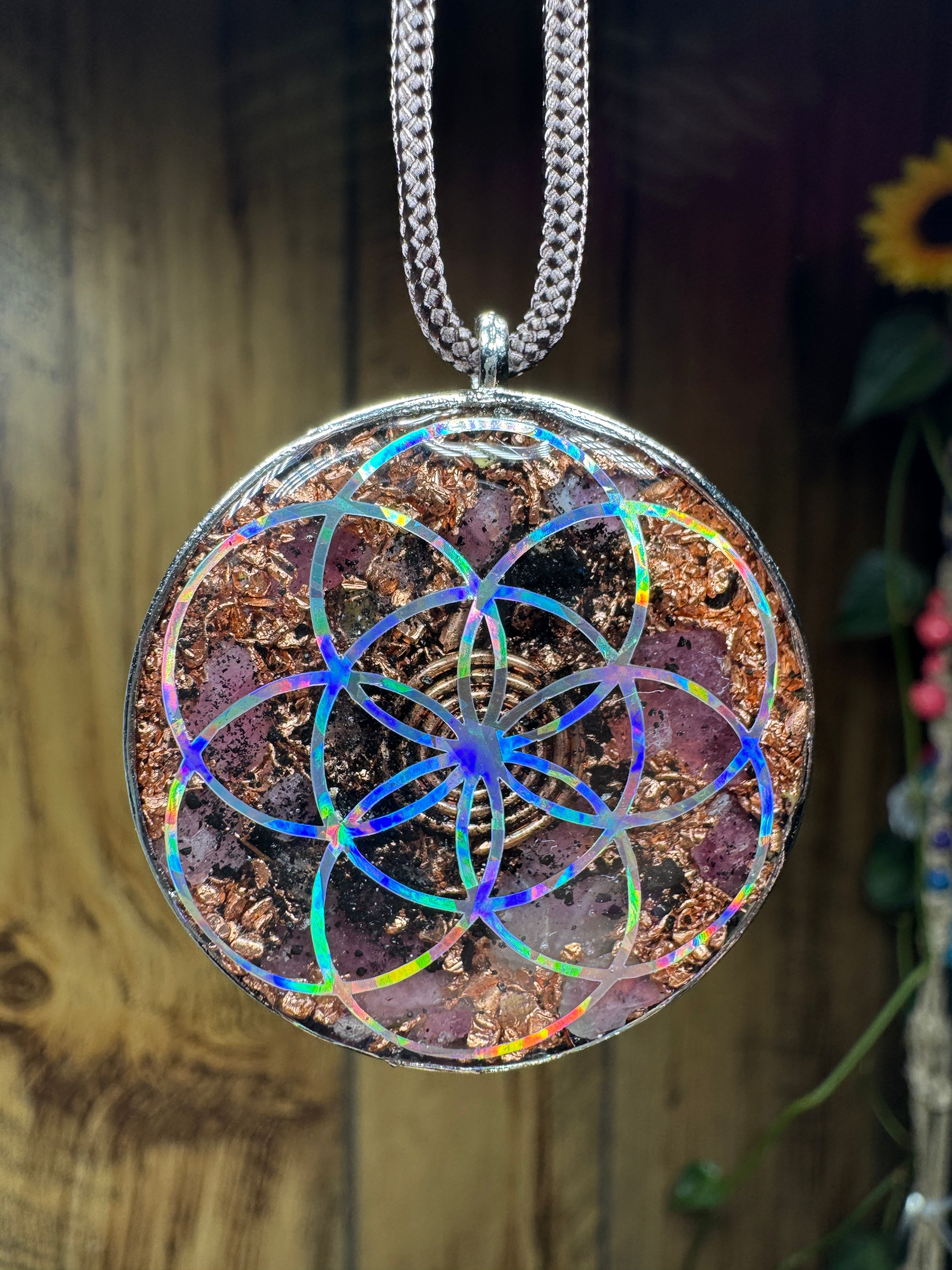 Unalome-Pink Tourmaline