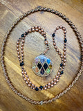 888 Abundance Orgonite Tensor Interchangeable Mala Necklace
