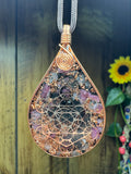 Metatron's Cube+Seed of Life-Pink Tourmaline