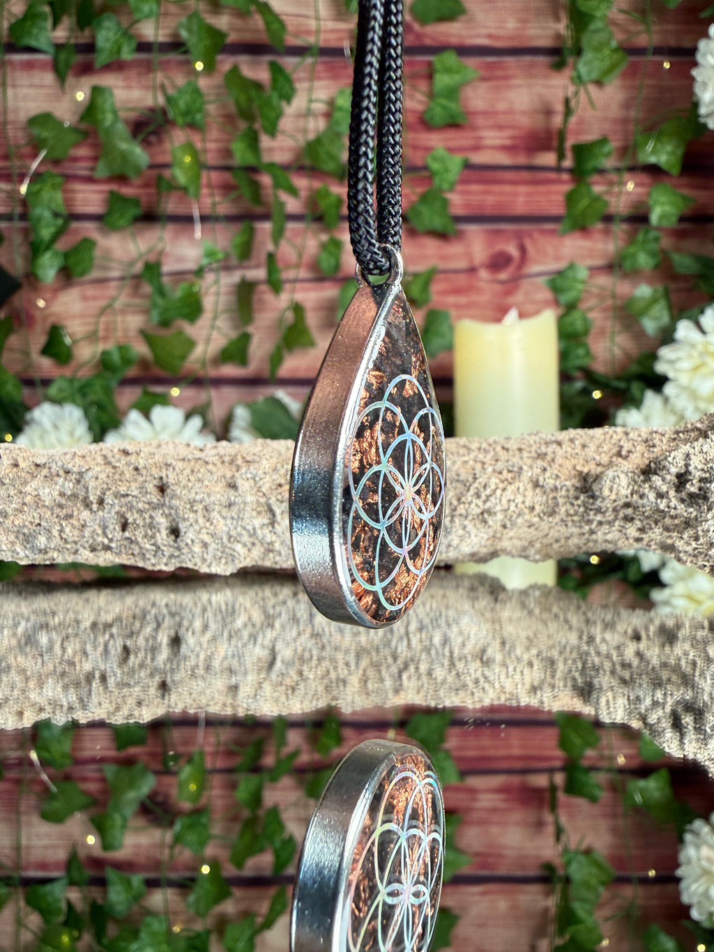 Seed of Life + Lotus Grounding Orgonite Blend