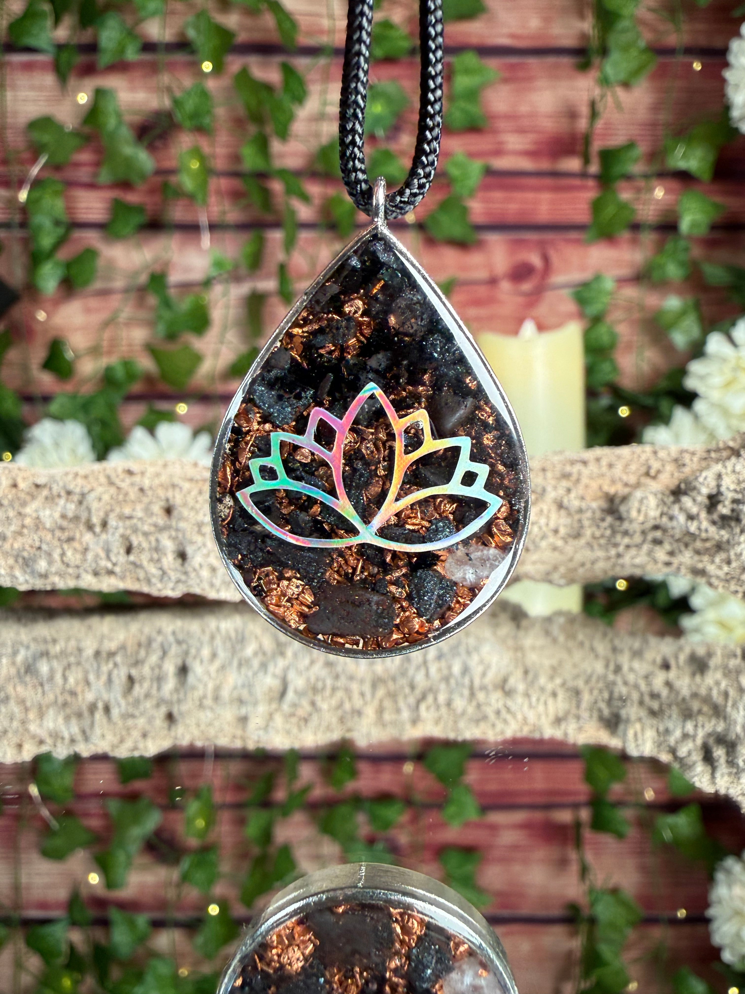 Seed of Life + Lotus Grounding Orgonite Blend