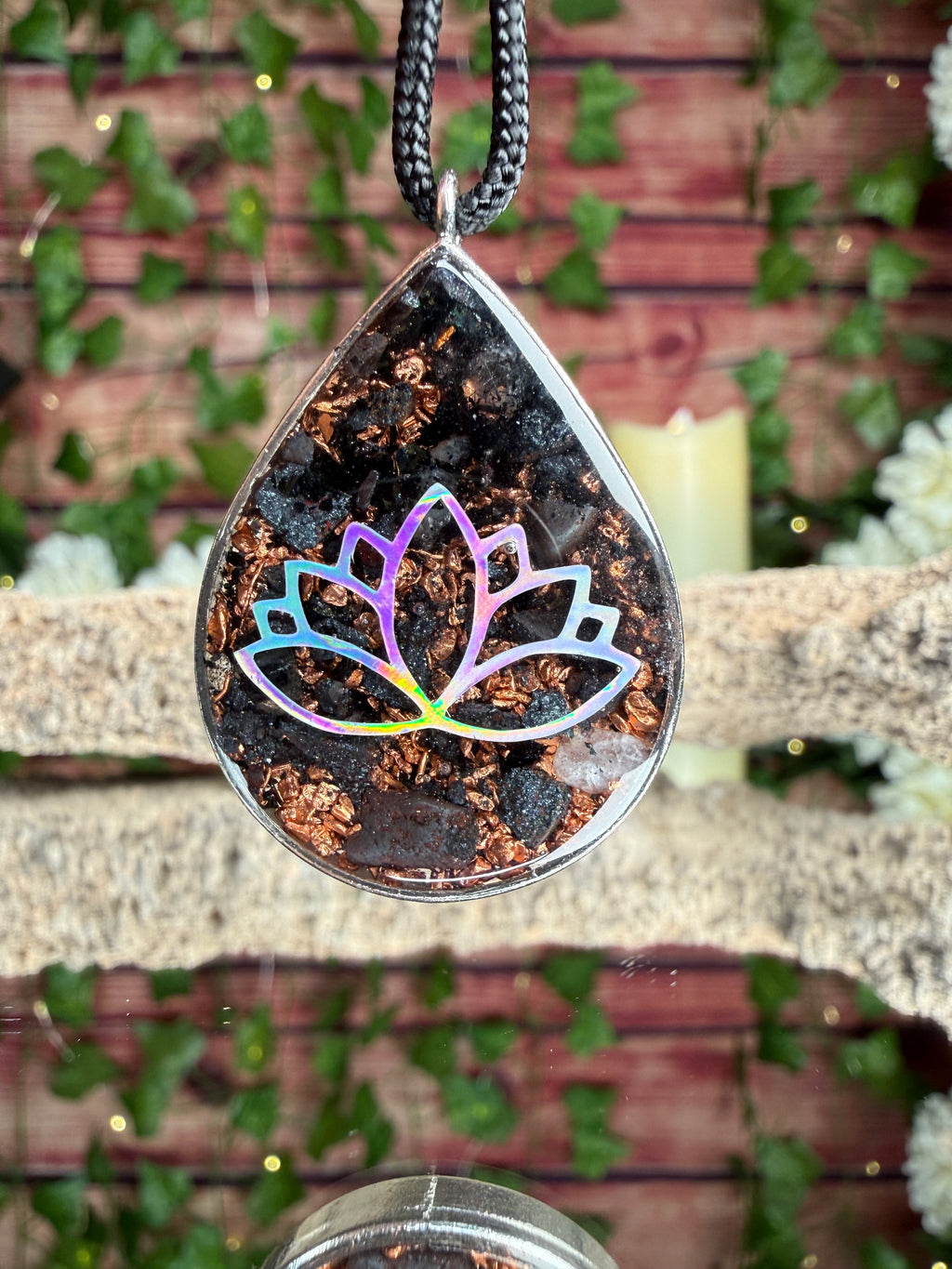 Seed of Life + Lotus Grounding Orgonite Blend