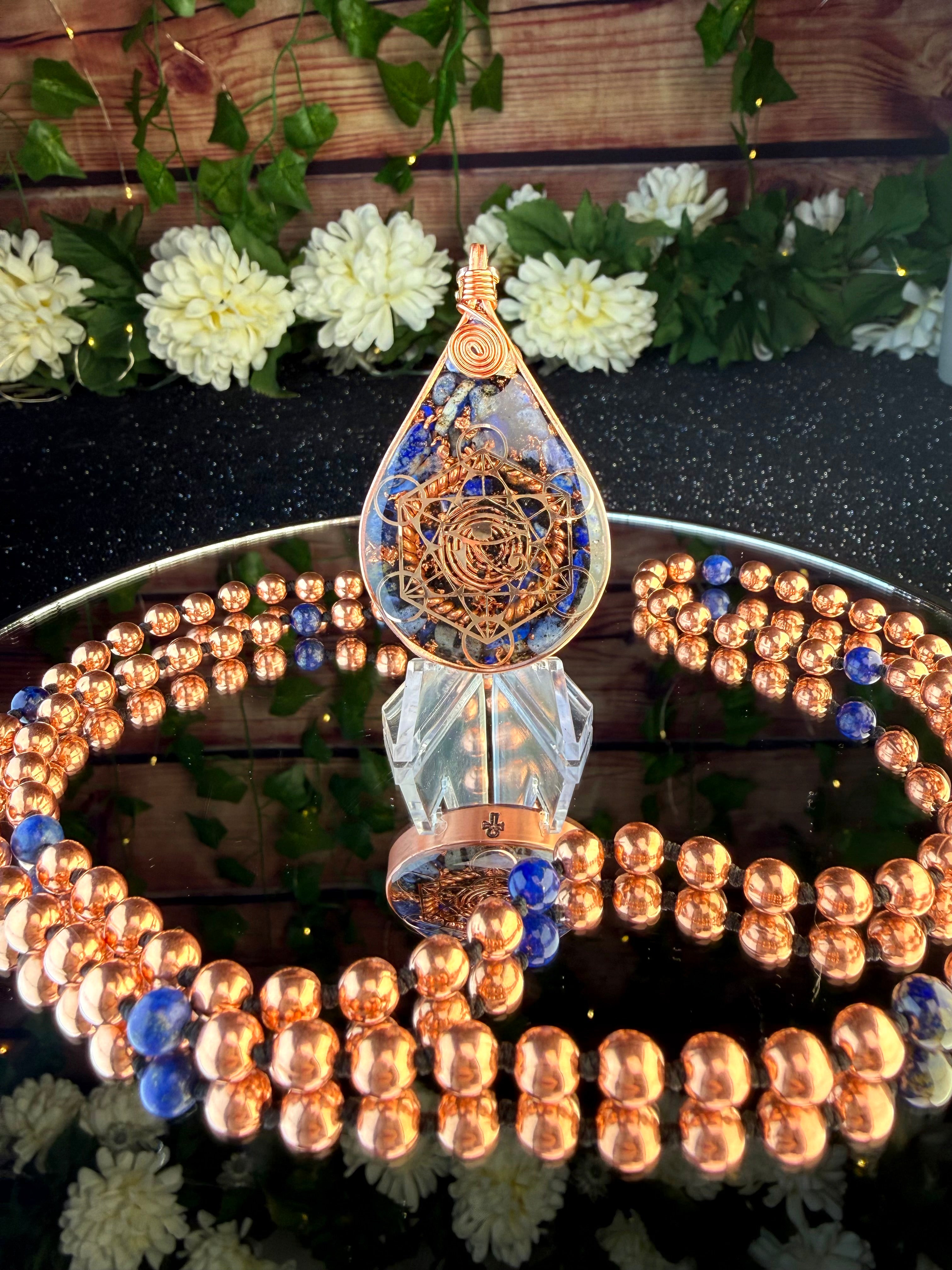 Trust your Inner Compass~Lapis Lazui Mala for Intuition and Connection