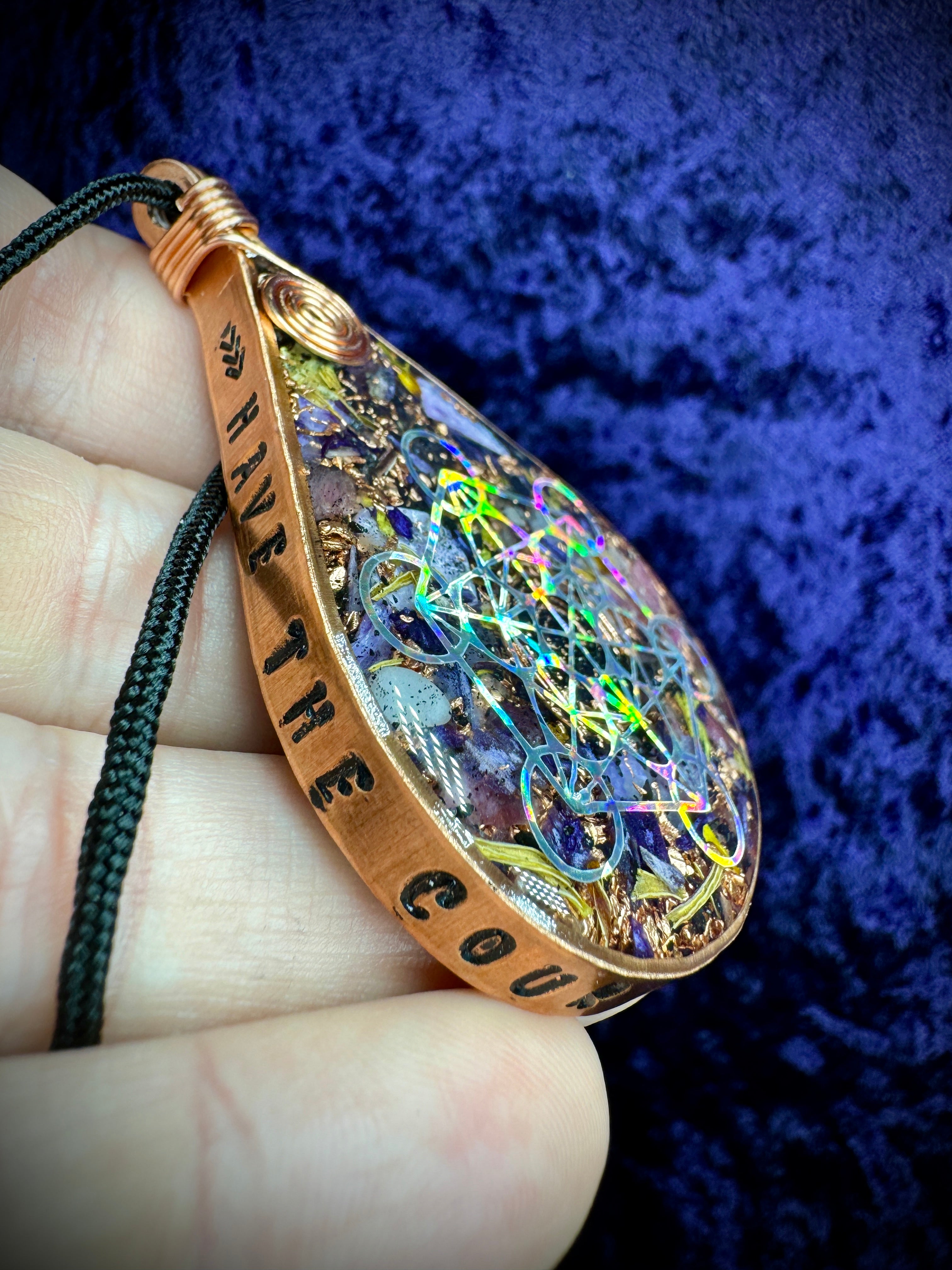 Have The Courage To Be Yourself-Infinite Love Blend w/ Lotus Petals