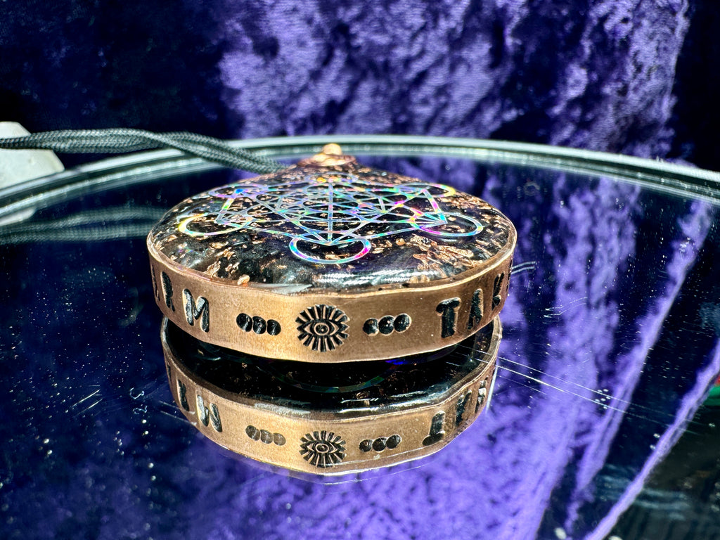 Do No Harm Take No Shit-Balance & Protection Orgonite Amulet