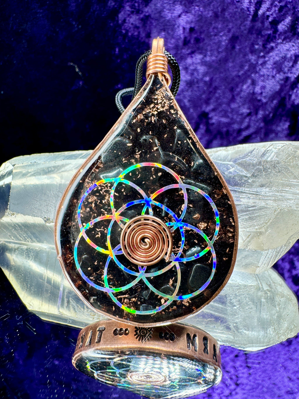 Do No Harm Take No Shit-Balance & Protection Orgonite Amulet