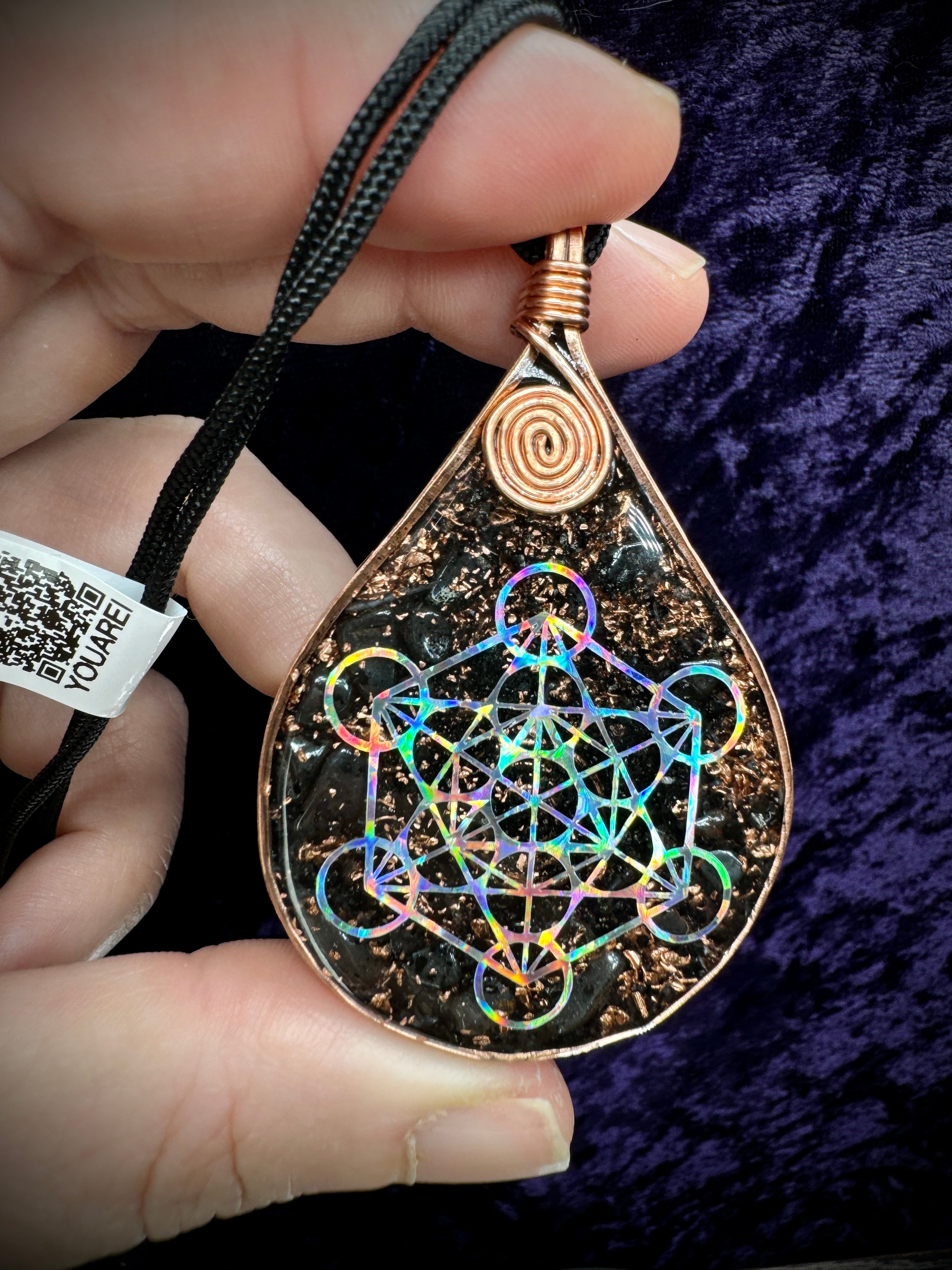 Do No Harm Take No Shit-Balance & Protection Orgonite Amulet