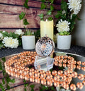 Torus+Seed of Life Orgonite Copper Grounding Mala