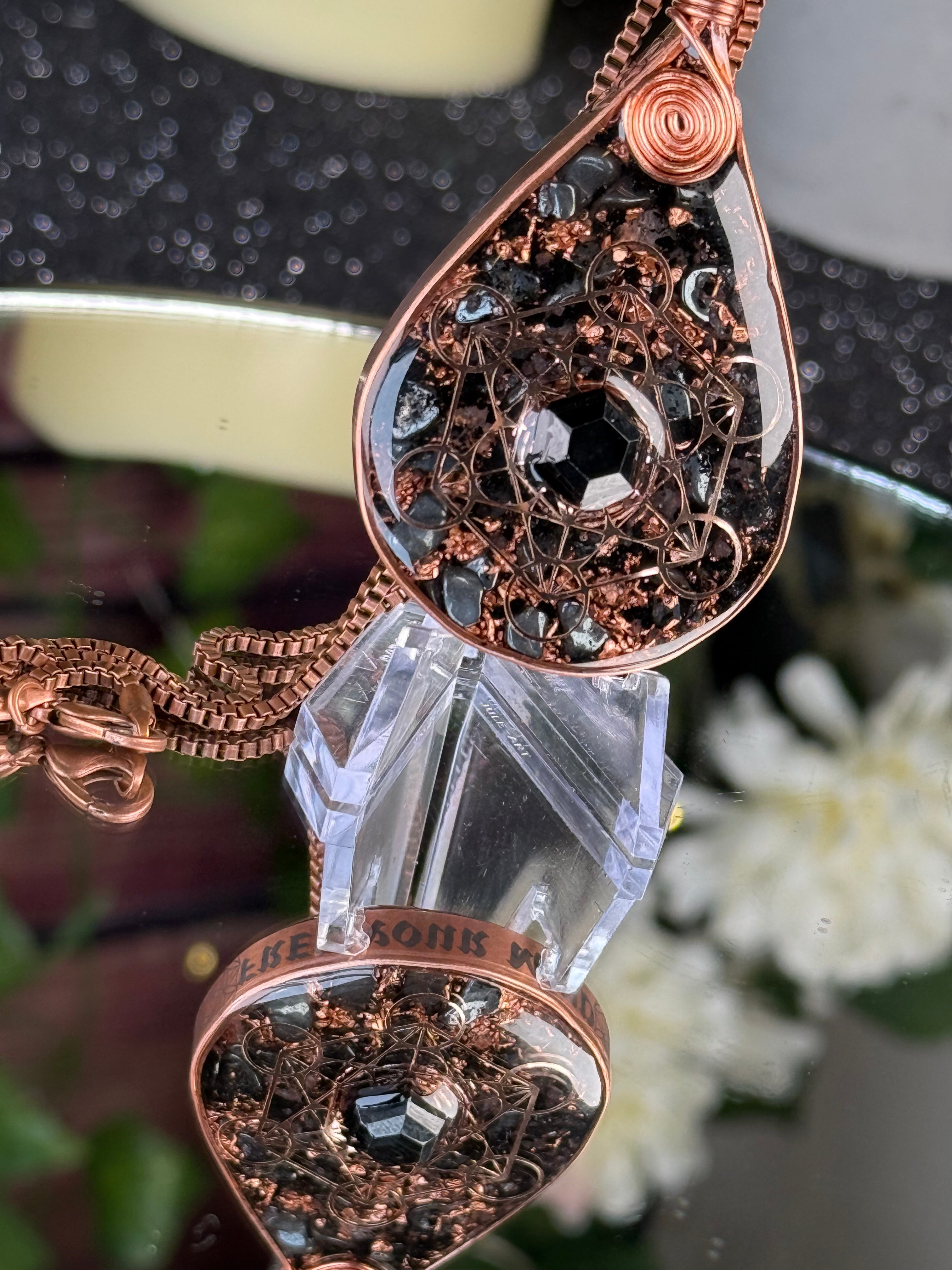 Free Your Mind~Orgonite for Grounding & Protection