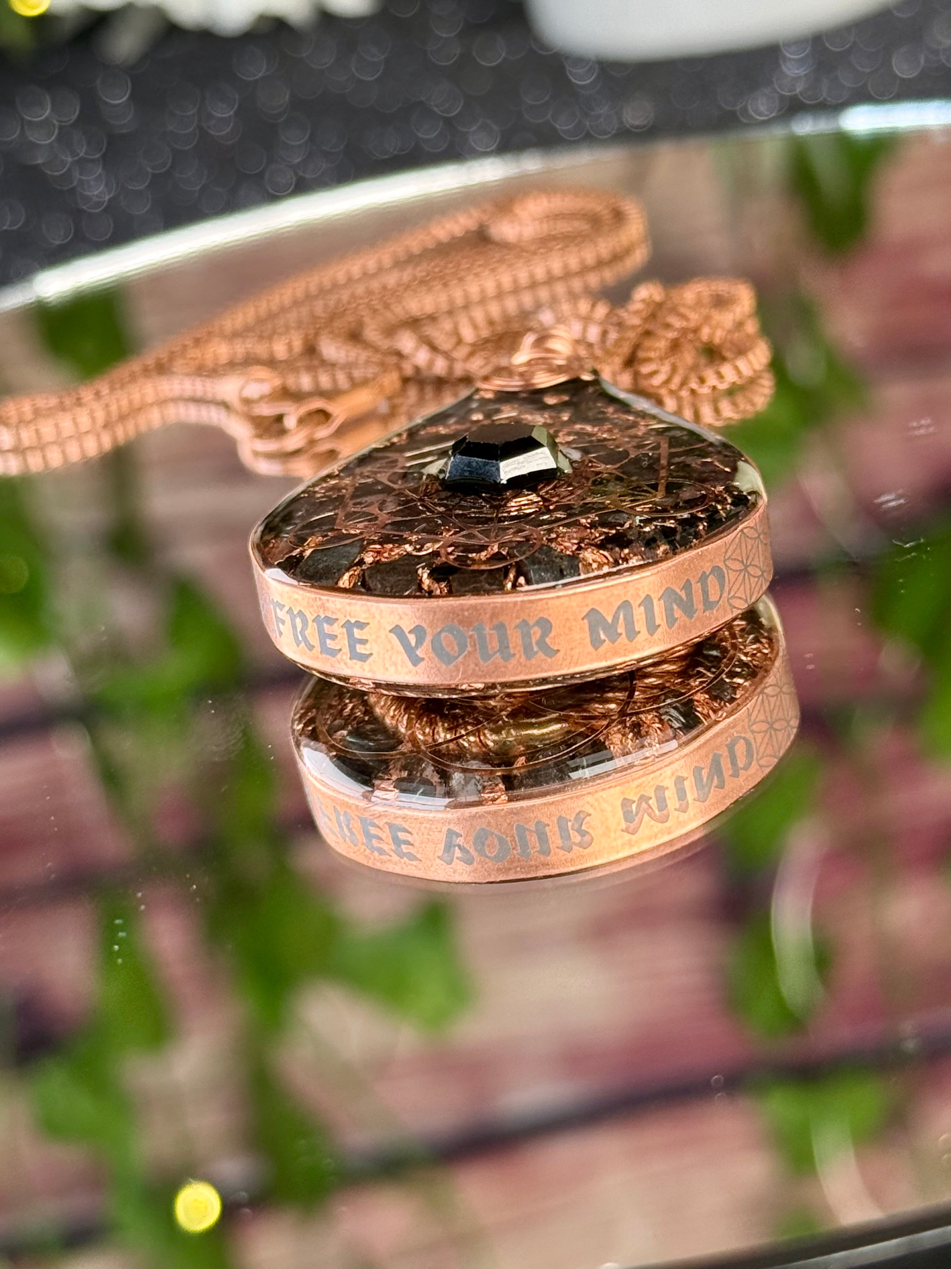 Free Your Mind~Orgonite for Grounding & Protection