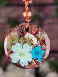 Grace~Flower Power+Orgonite w/ Rose Petals & Rose Quartz