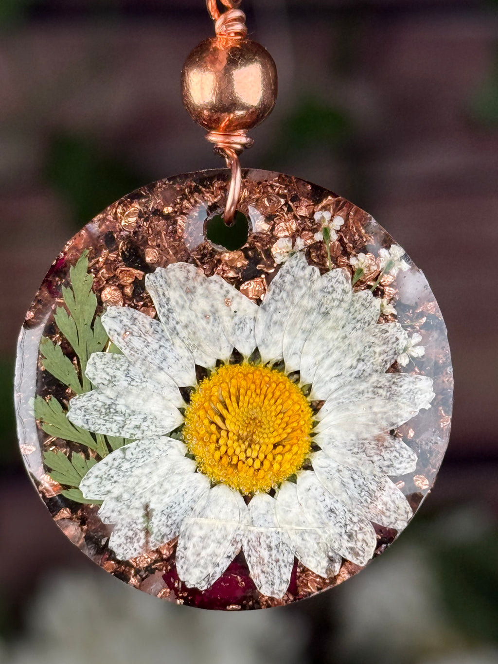 New Beginnings~Flower Power+Orgonite w/ Rose Petals & Rose Quartz