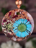 Clarity~Flower Power+Orgonite w/ Rose Petals & Rose Quartz