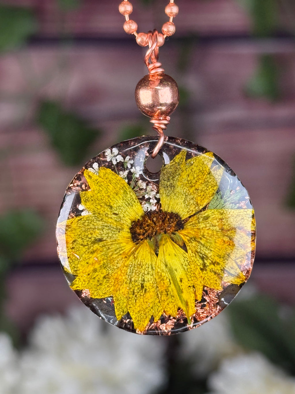 Shine Bright~Flower Power+Orgonite w/ Grounding Blend