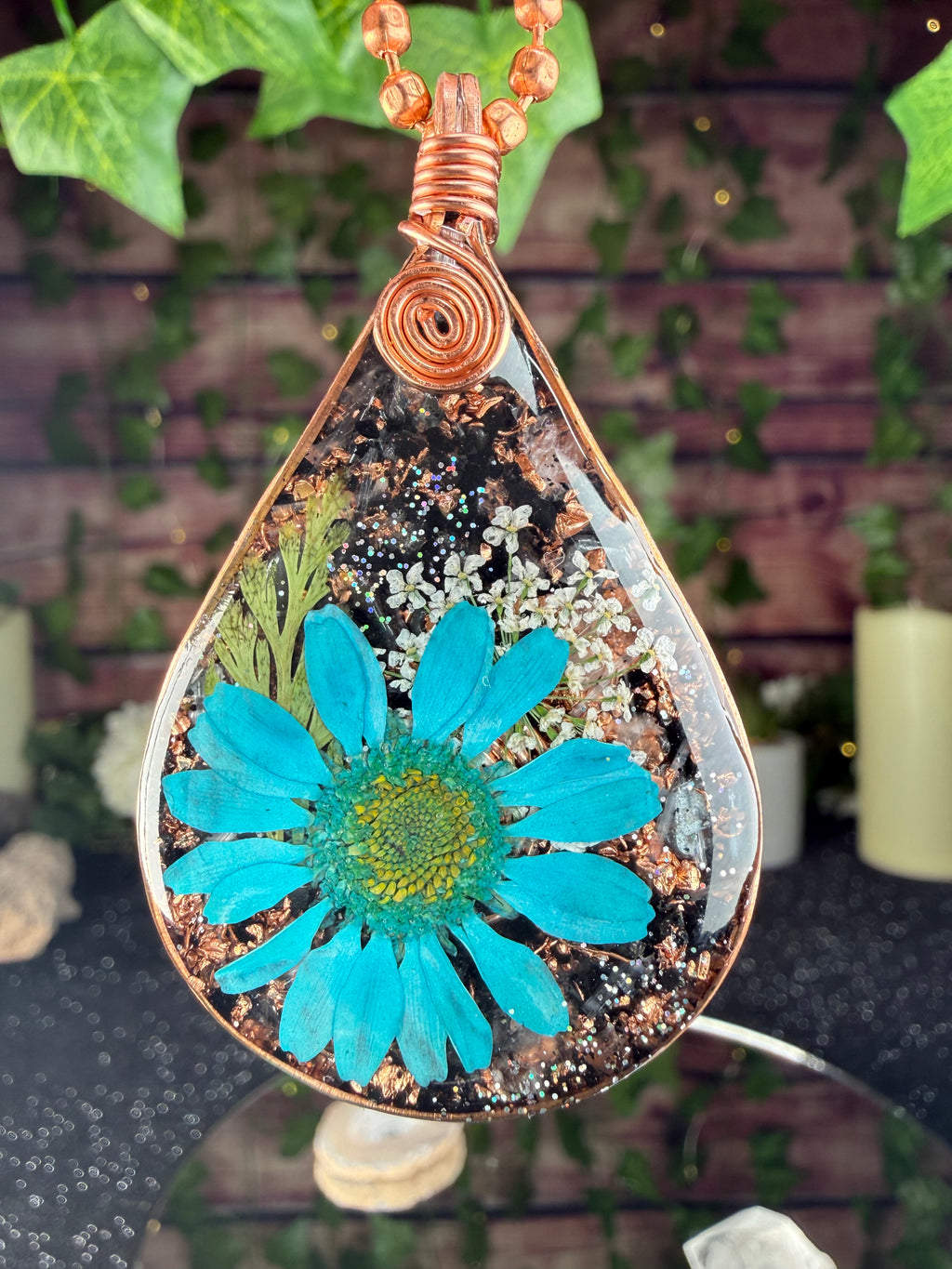 This Too Shall Pass~Flower Power+Orgonite w/ Grounding Blend+Selenite