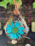 This Too Shall Pass~Flower Power+Orgonite w/ Grounding Blend+Selenite