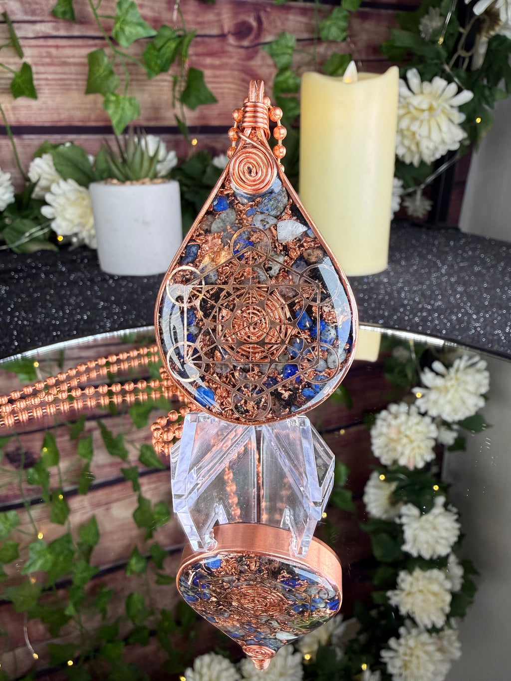 Lapis Lazuli Orgonite Amulet