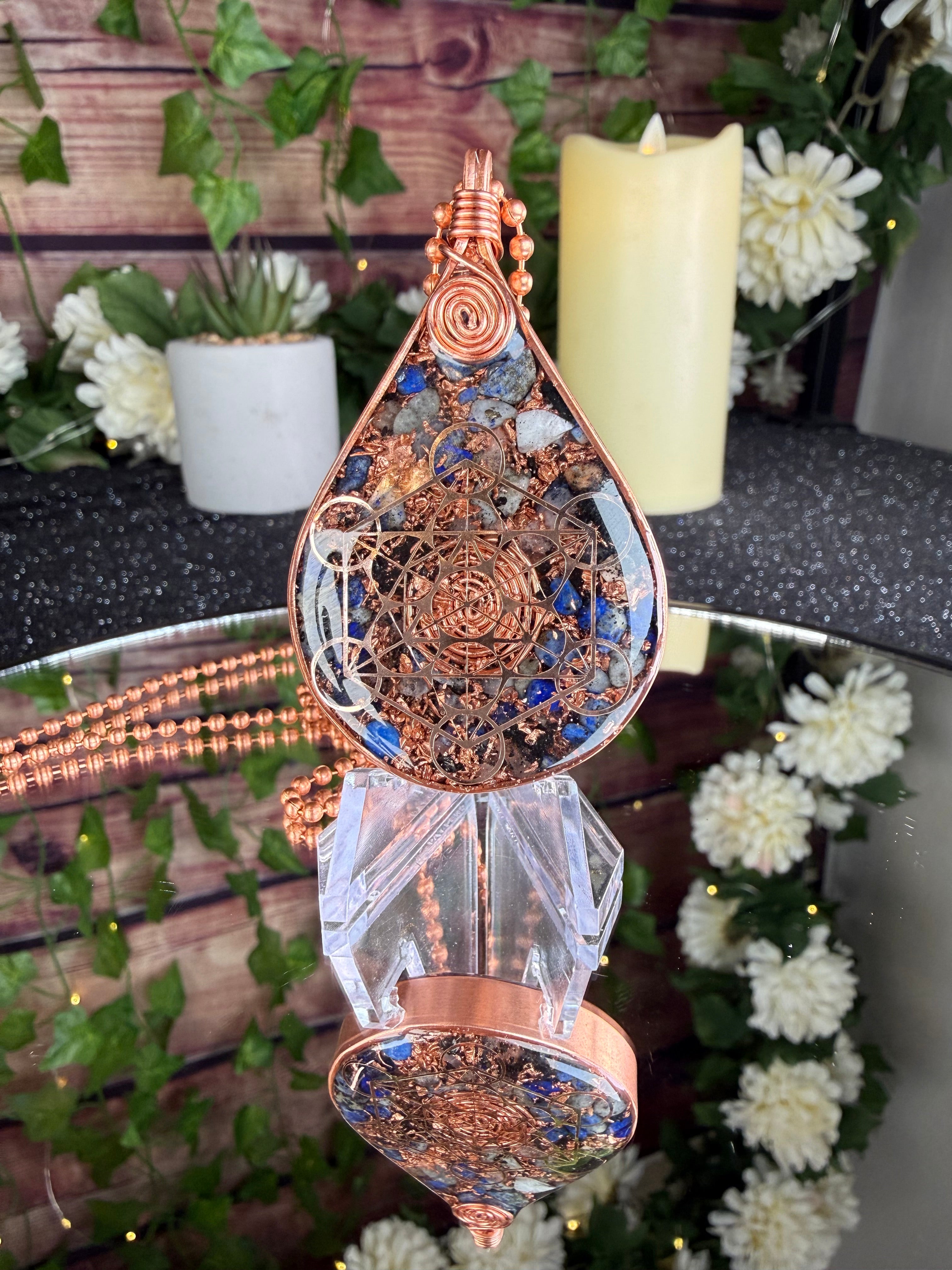 Lapis Lazuli Orgonite Amulet