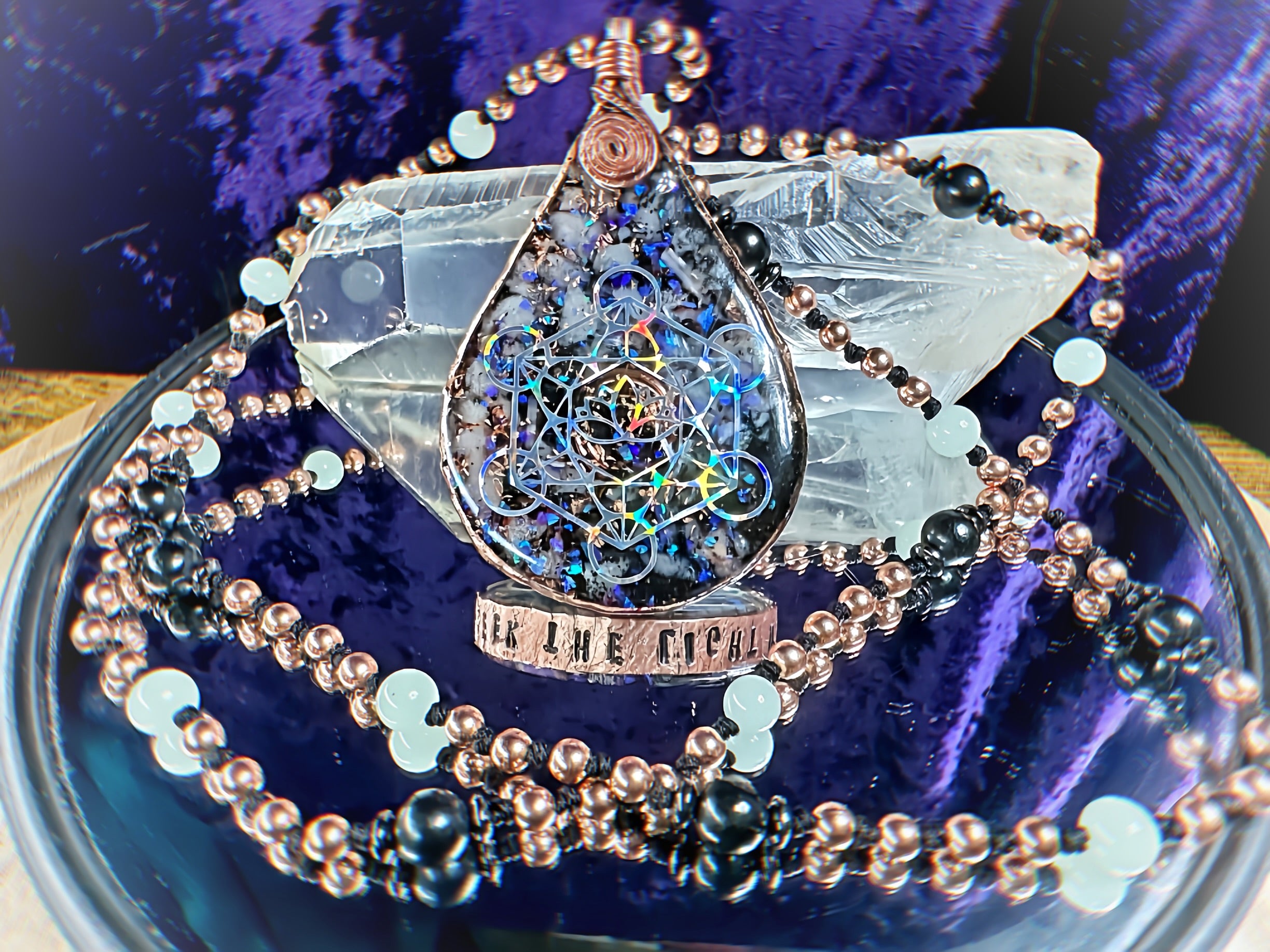 GLOW "In Darkness Seek The Light Within Yourself"