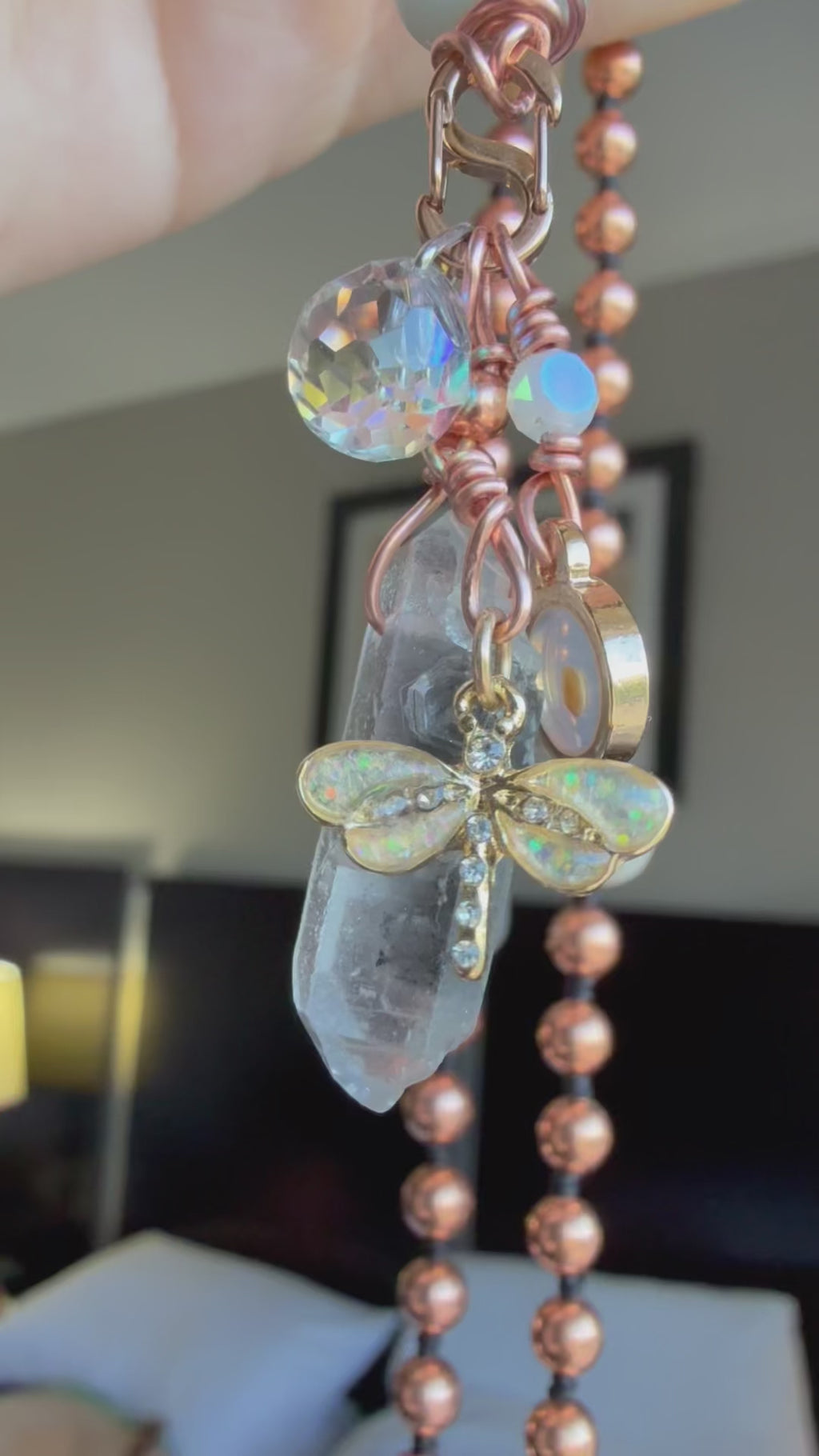 Courage & Transformation~ Interchangeable Mala w/ Amazonite & Copper