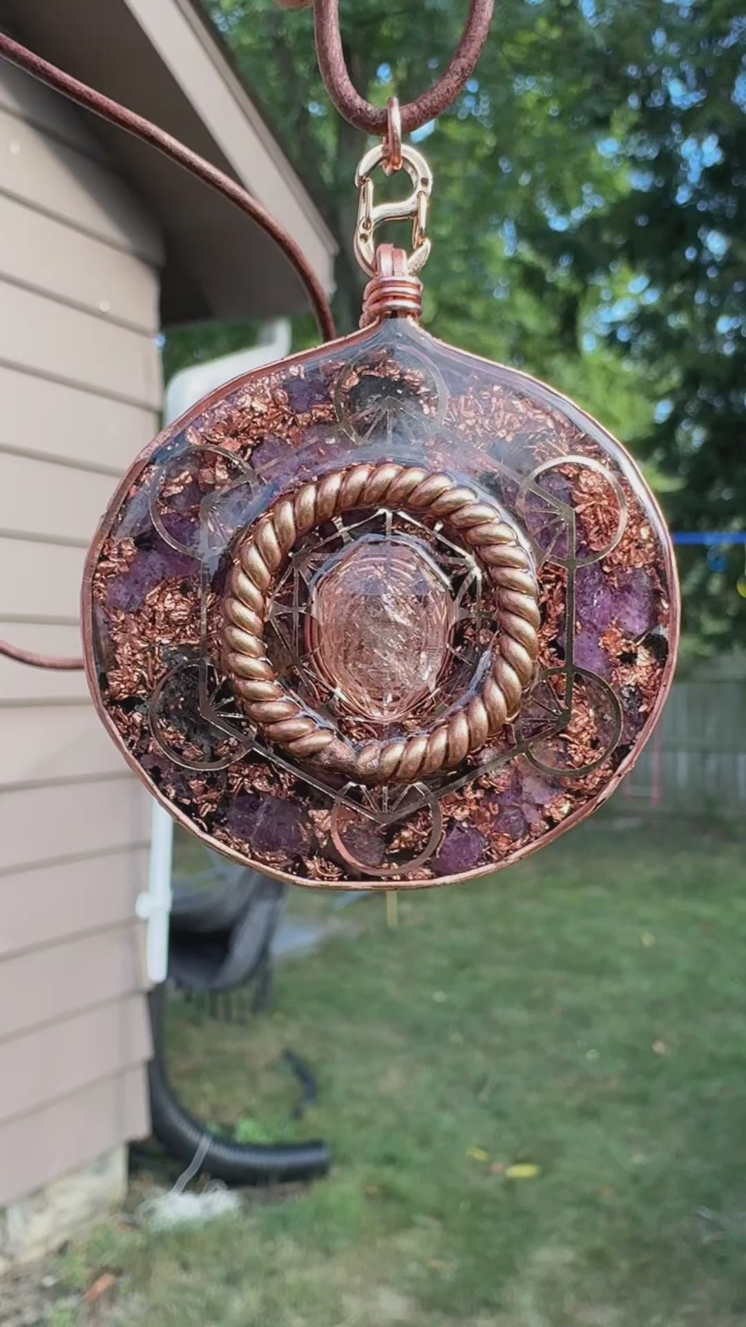 “Resilient & Capable” Garnet+Bl Tourmaline