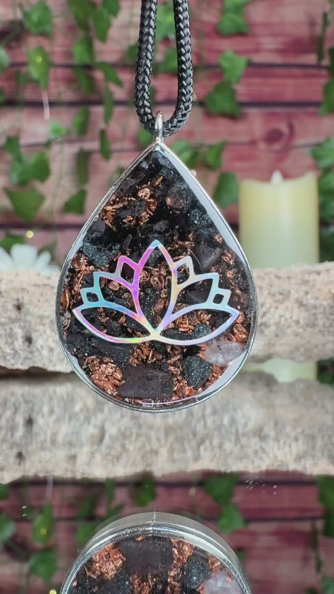 Seed of Life + Lotus Grounding Orgonite Blend