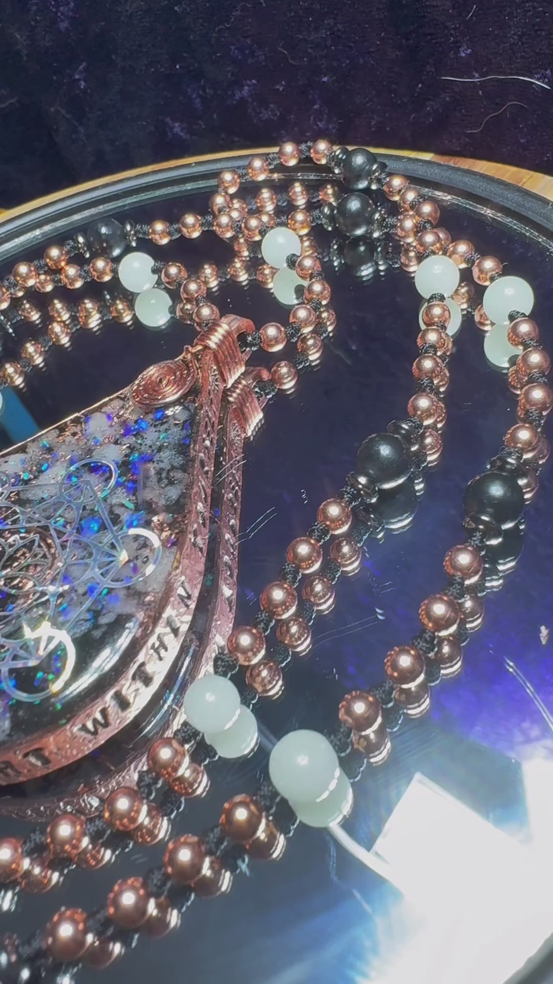 GLOW "In Darkness Seek The Light Within Yourself"