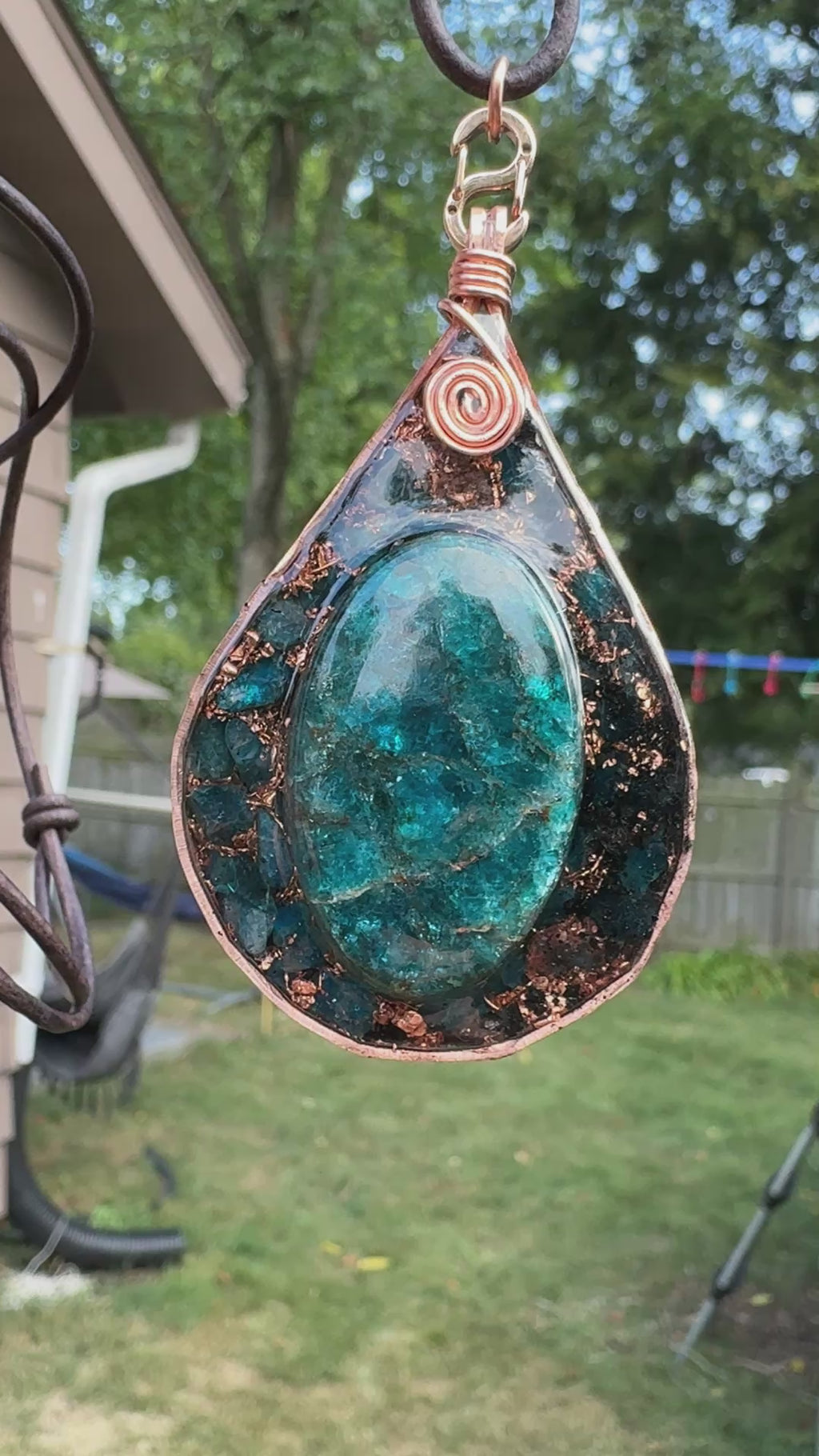 “Grateful” Blue Apatite