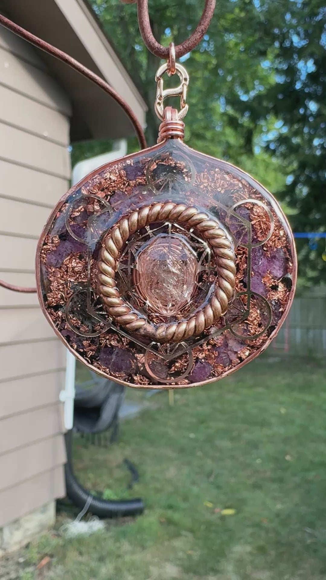 “Resilient & Capable” Garnet+Bl Tourmaline