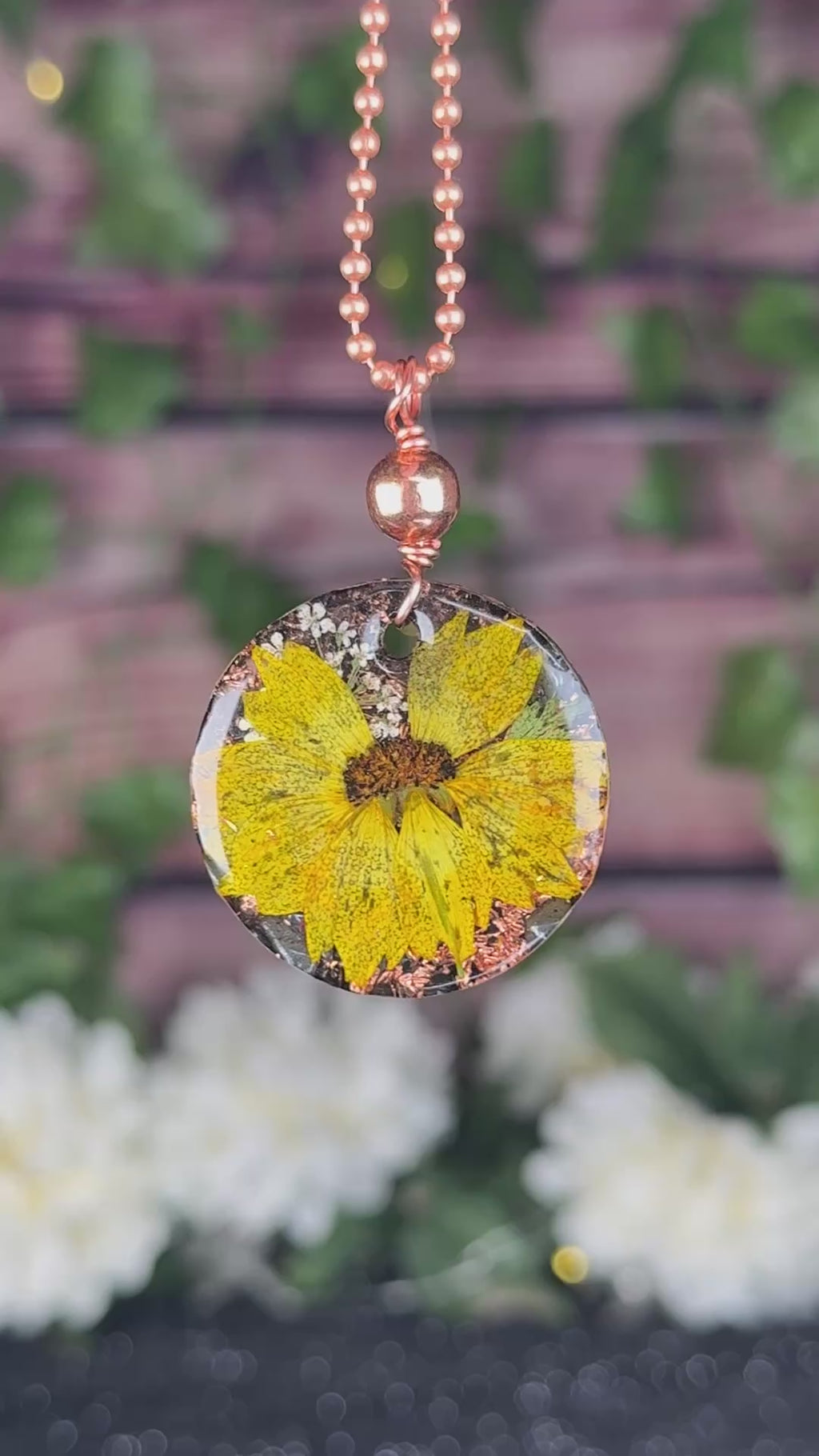 Shine Bright~Flower Power+Orgonite w/ Grounding Blend