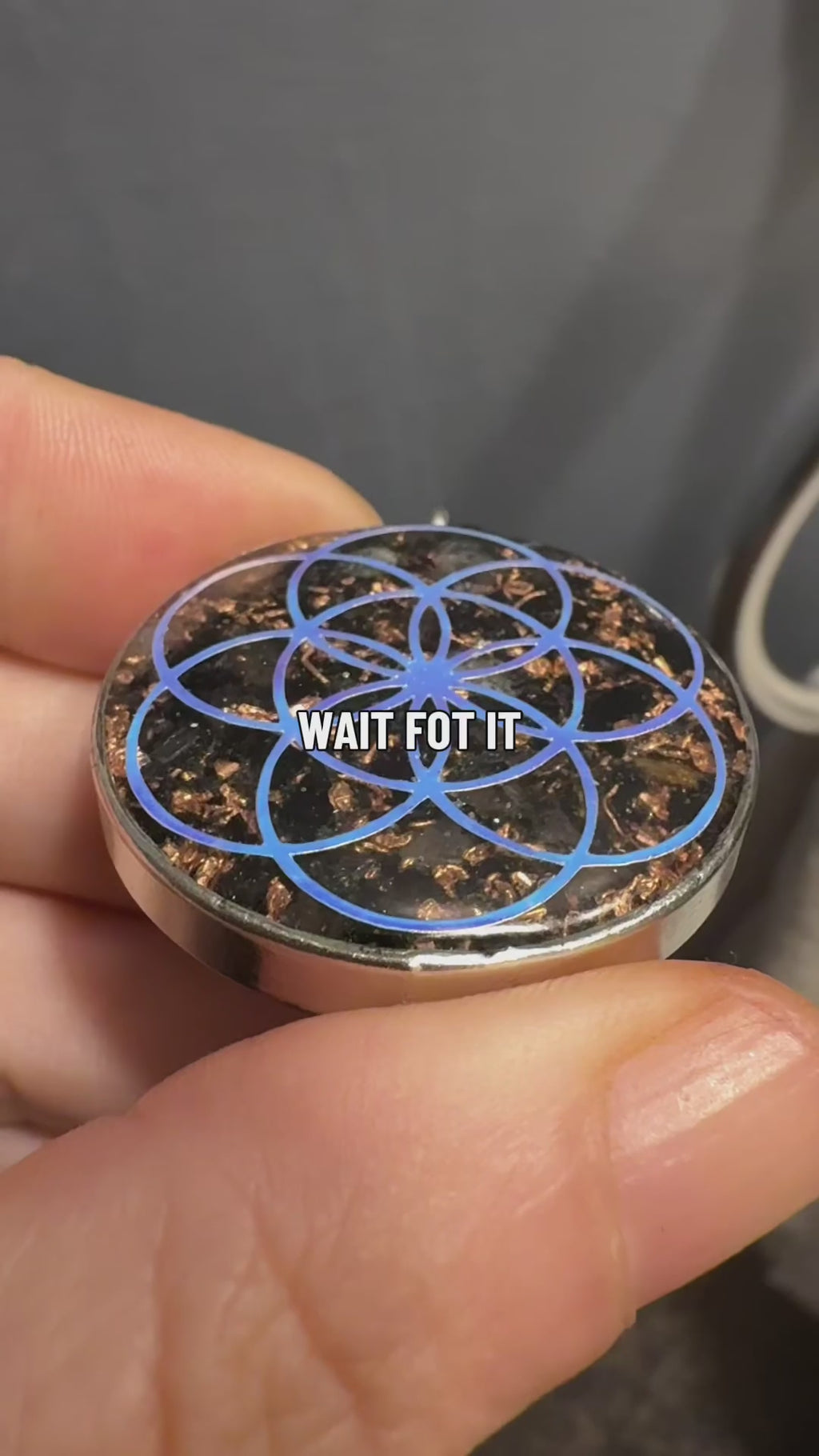 Interactive Self-Care Orgonite-Grounding and Protection Blend