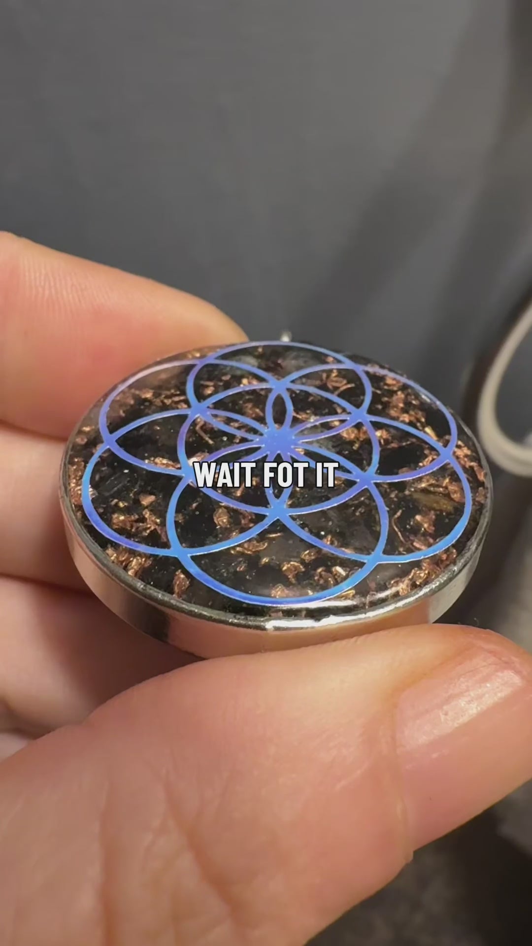 Interactive Self-Care Orgonite-Grounding and Protection Blend