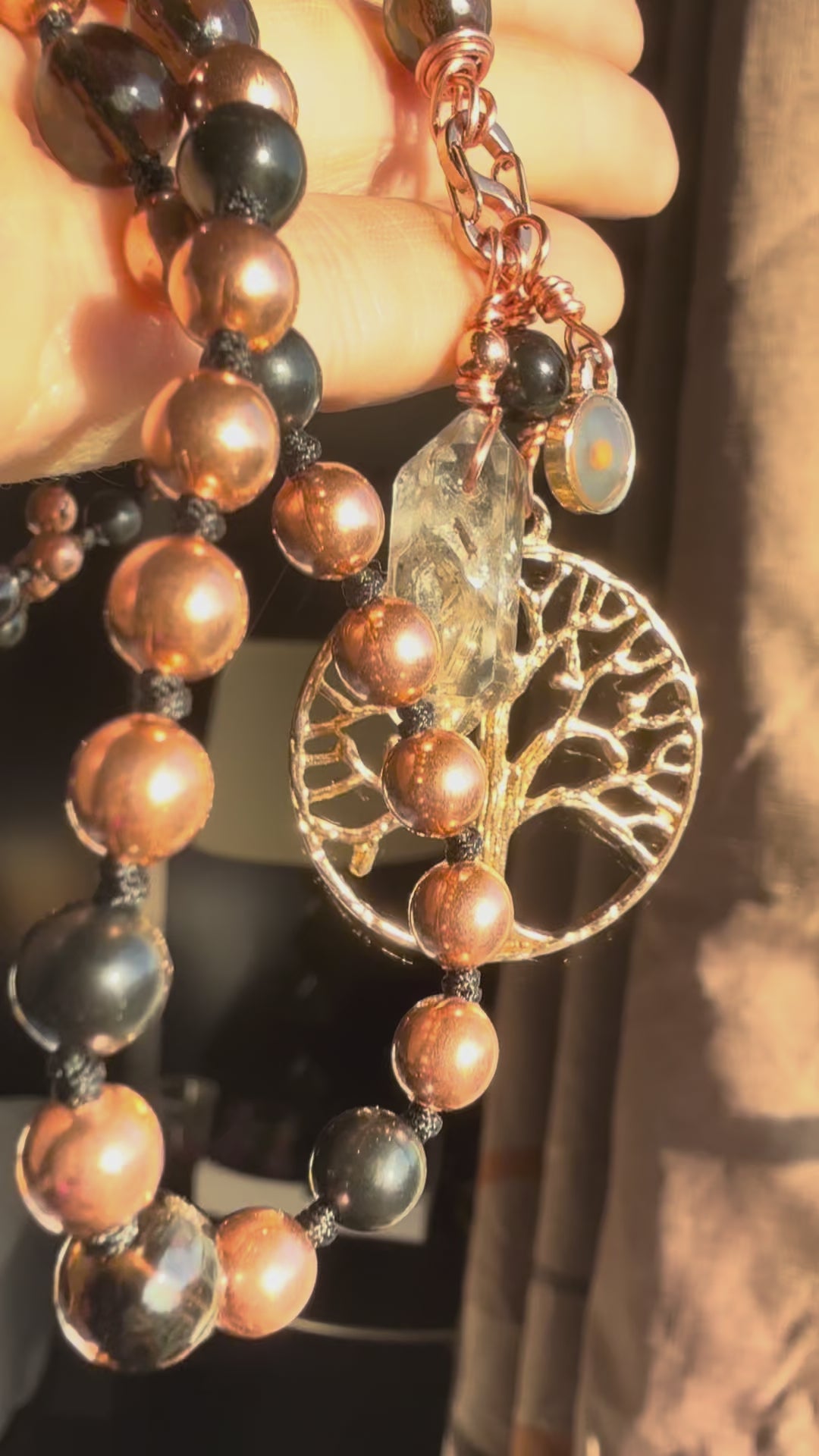 Grounded~ Interchangeable Mala w/ Shungite