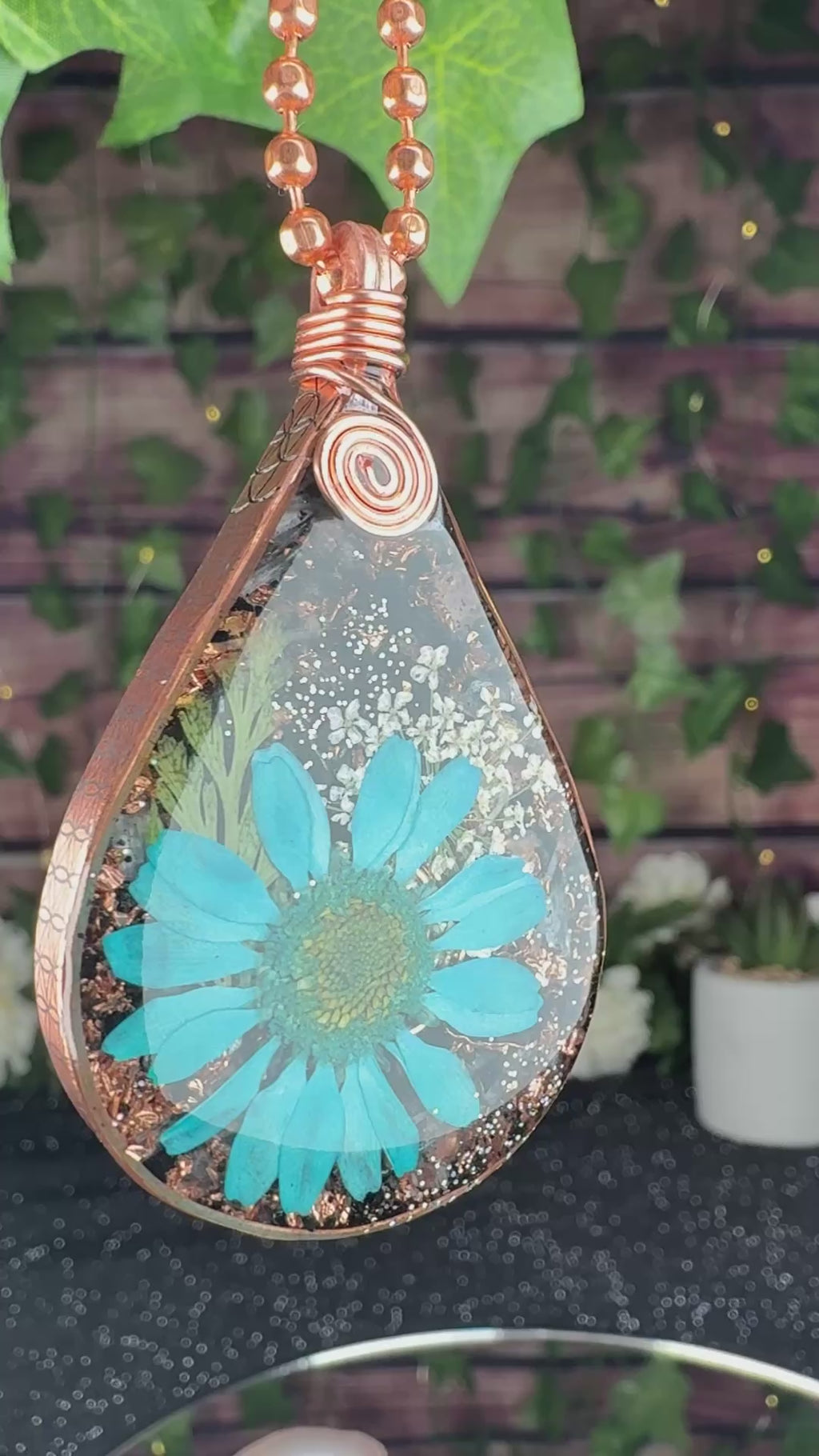 This Too Shall Pass~Flower Power+Orgonite w/ Grounding Blend+Selenite