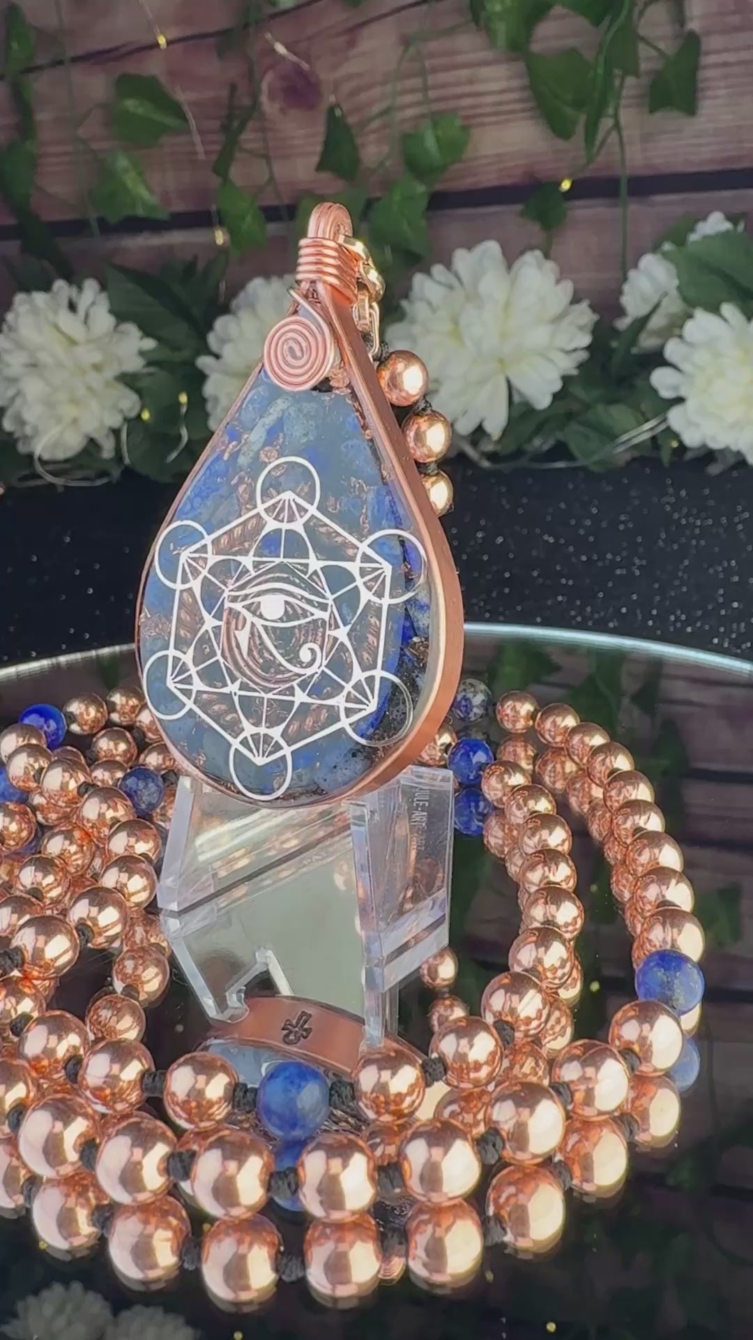 Trust your Inner Compass~Lapis Lazui Mala for Intuition and Connection